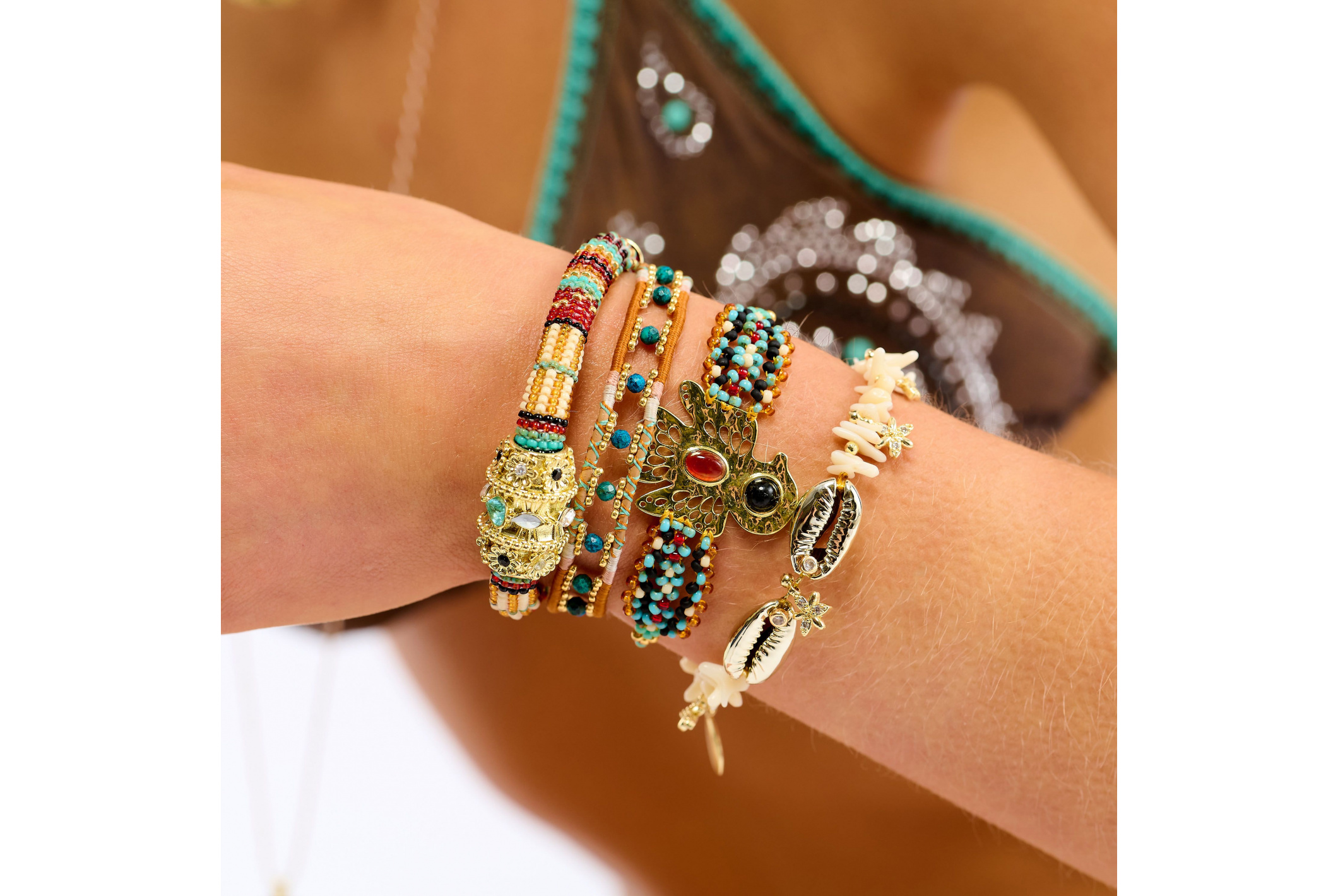 Hipanema Bracelet Pioupiou Jade