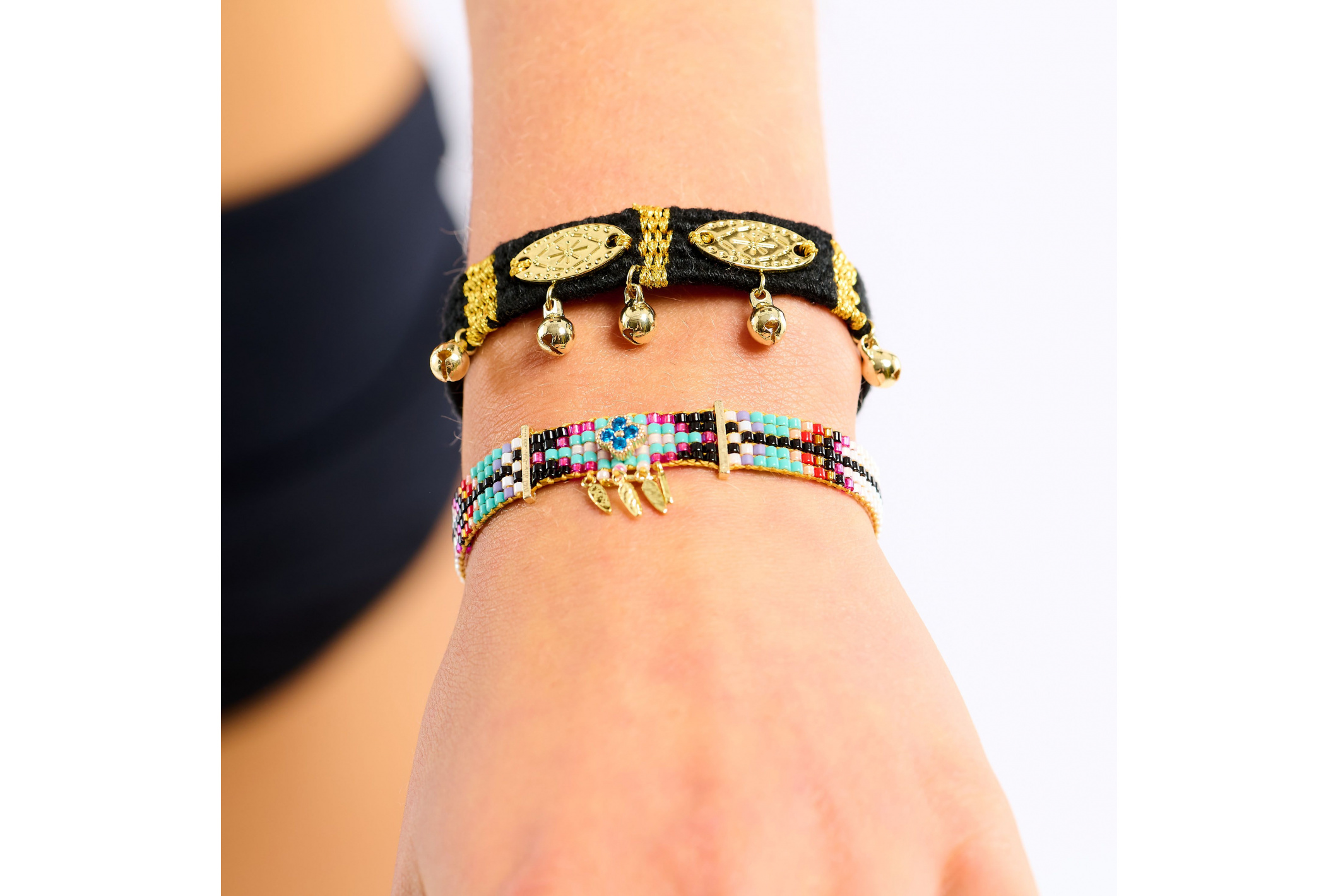 Hipanema Bracelet Cortez Noir