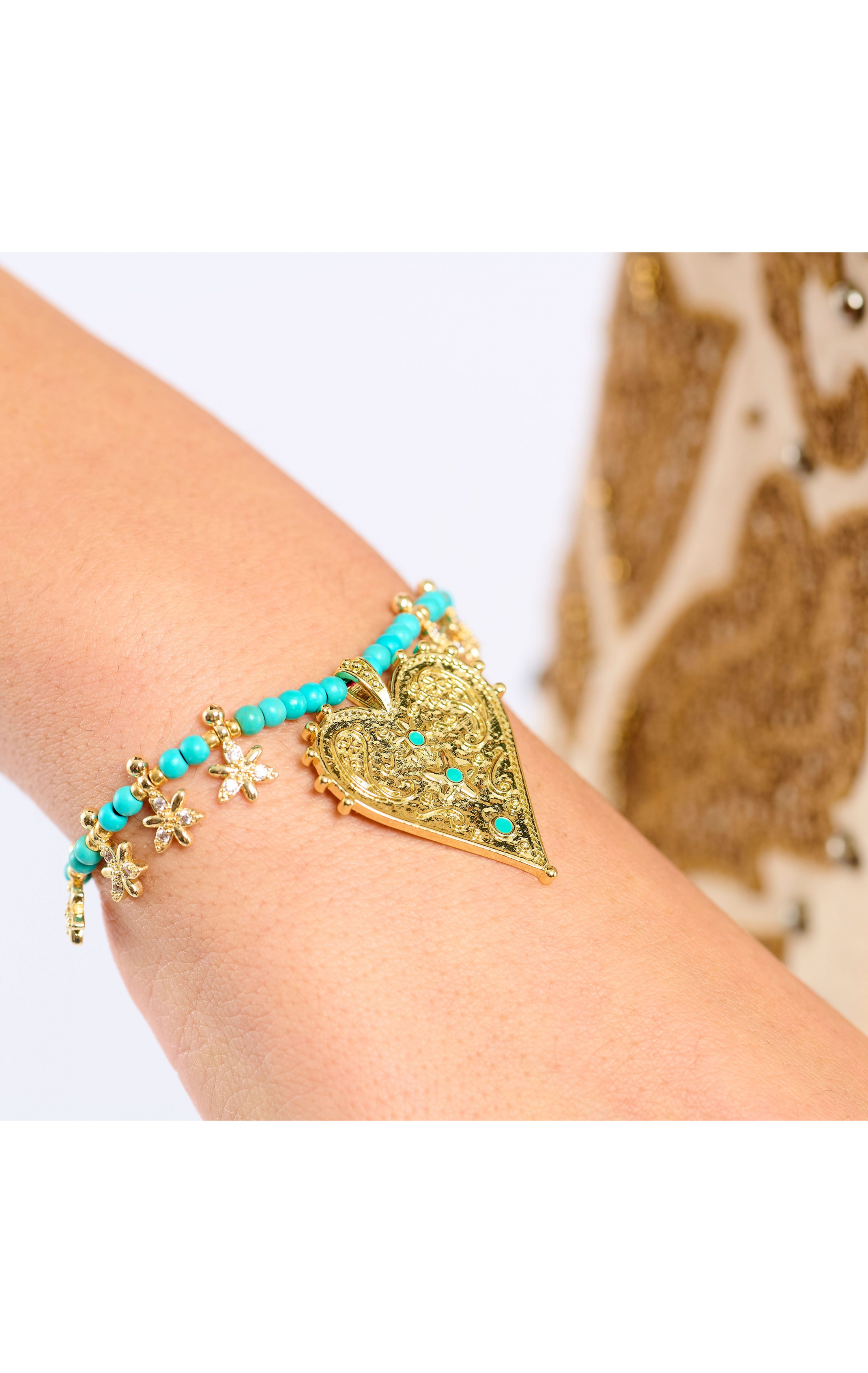 Bracelet Mandala Turquoise