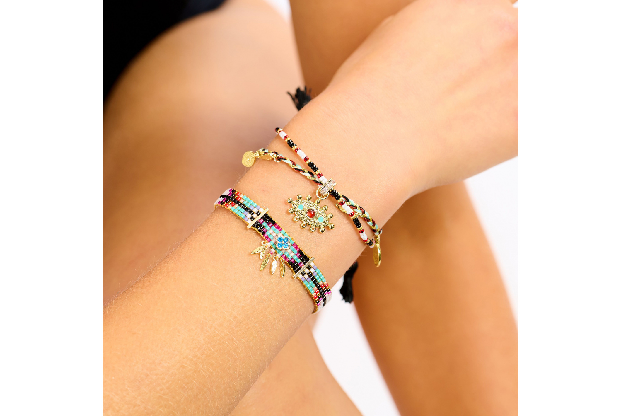 Hipanema Bracelet Insolente Noir