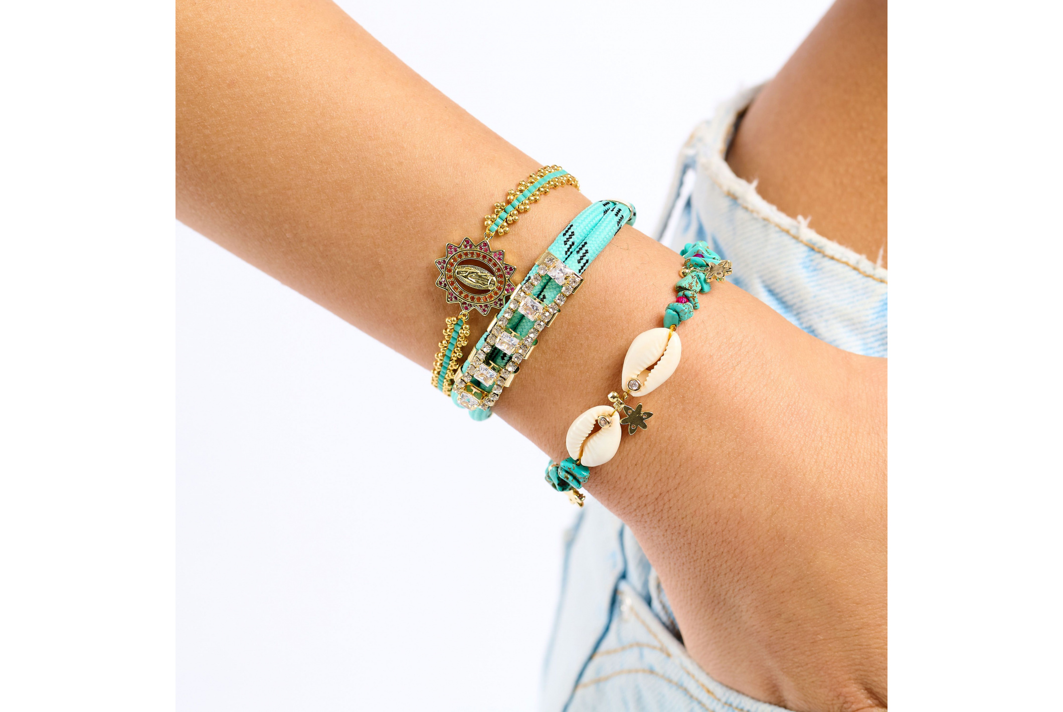 Hipanema Bracelet Kikori Turquoise