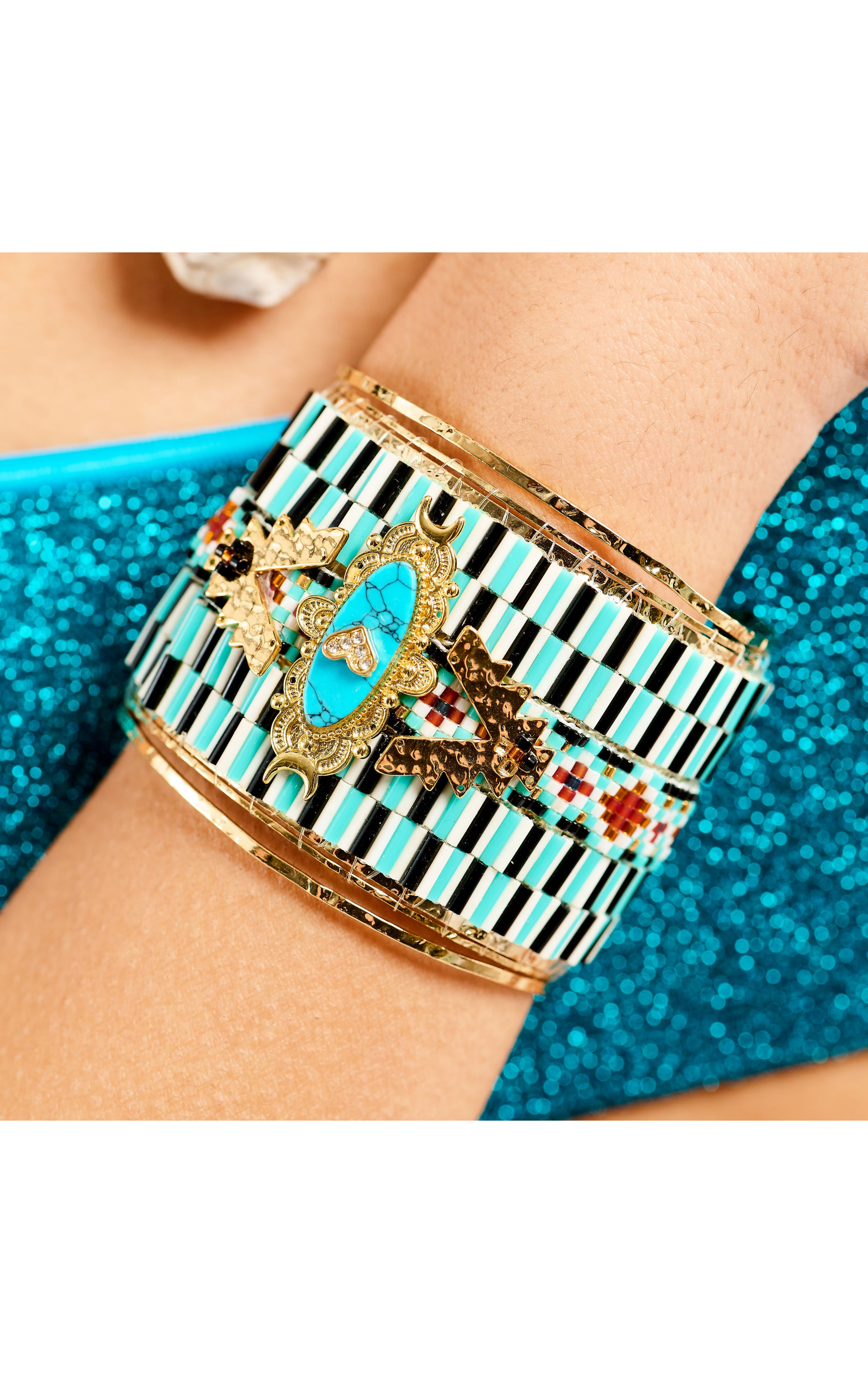 Bracelet Zellige Turquoise