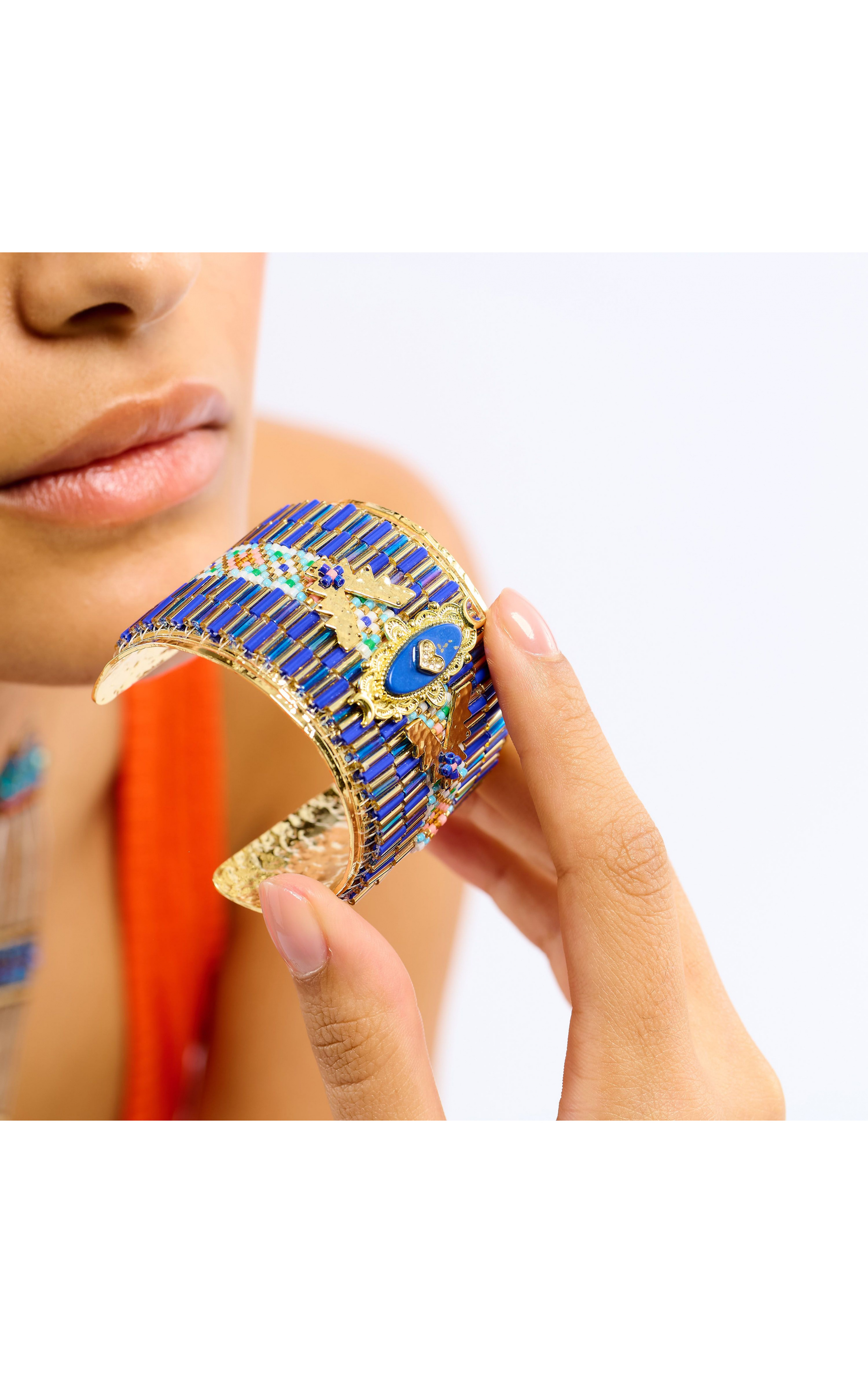 Bracelet Zellige Indigo