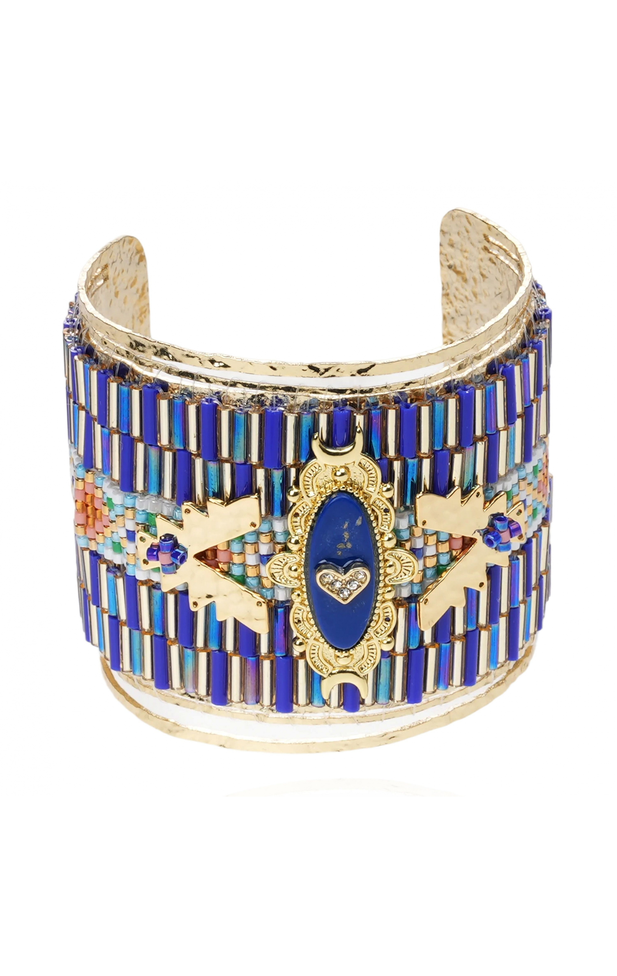 Manchette Zellige Indigo