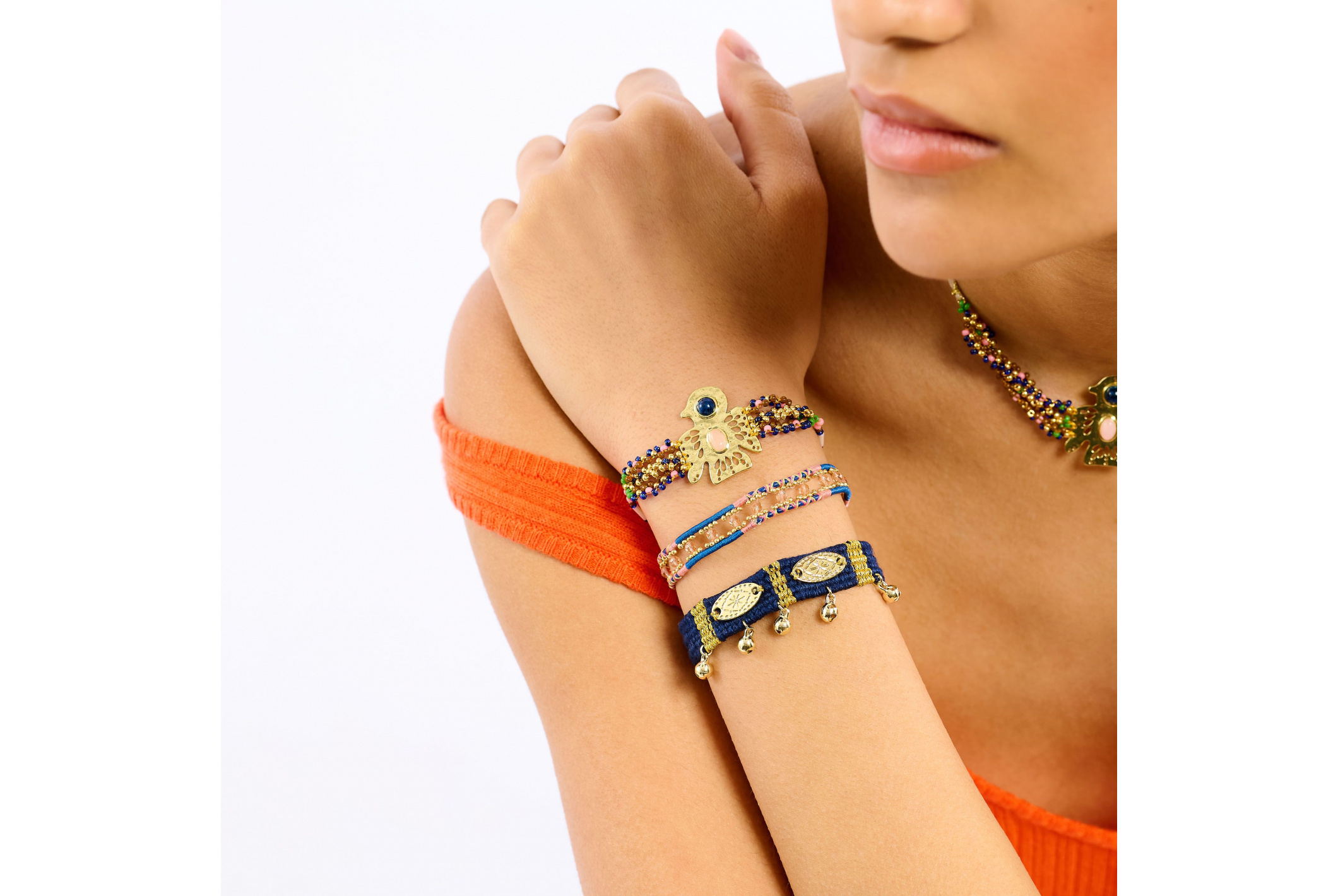 Hipanema Bracelet Ylim Bleu