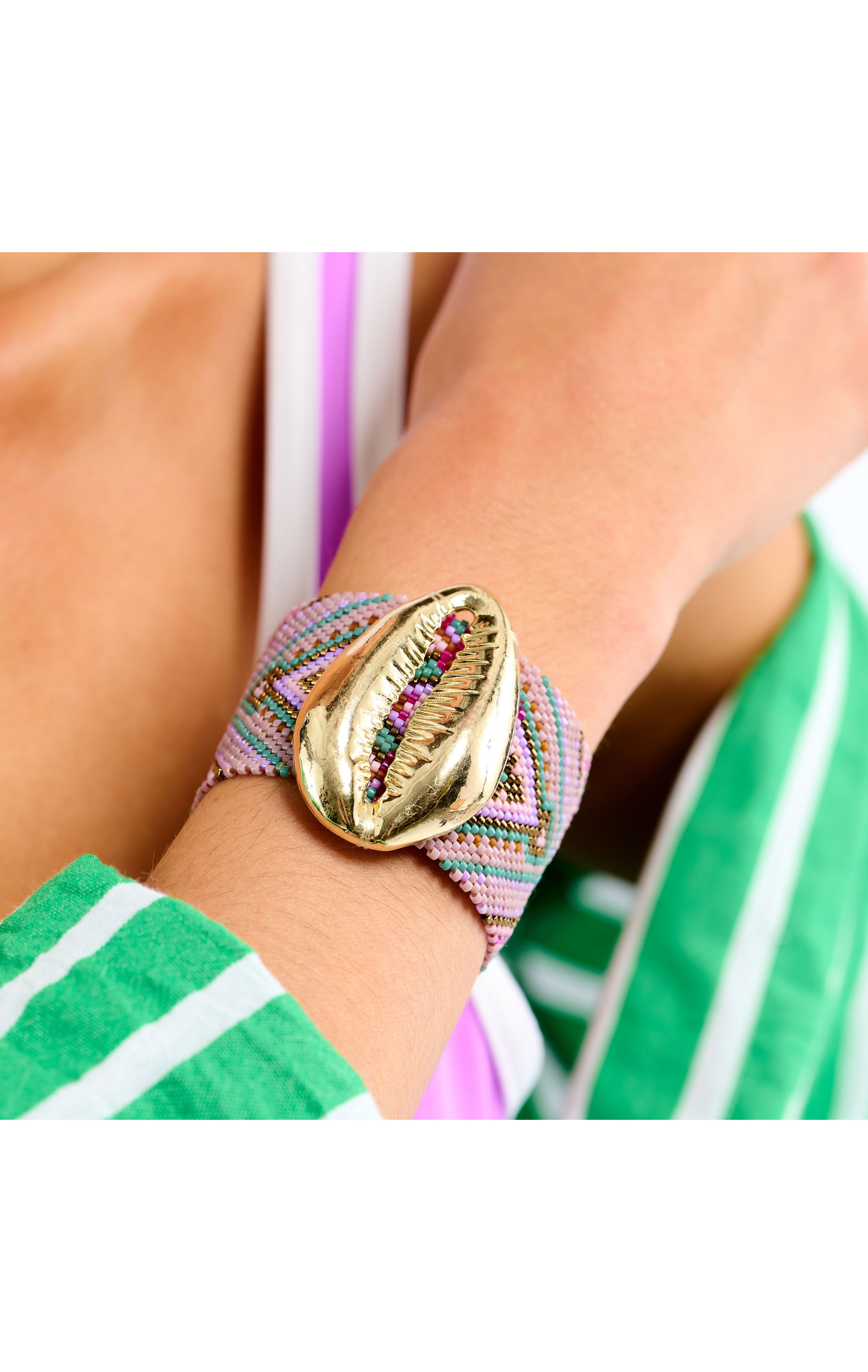 Manchette Apashe Lilas