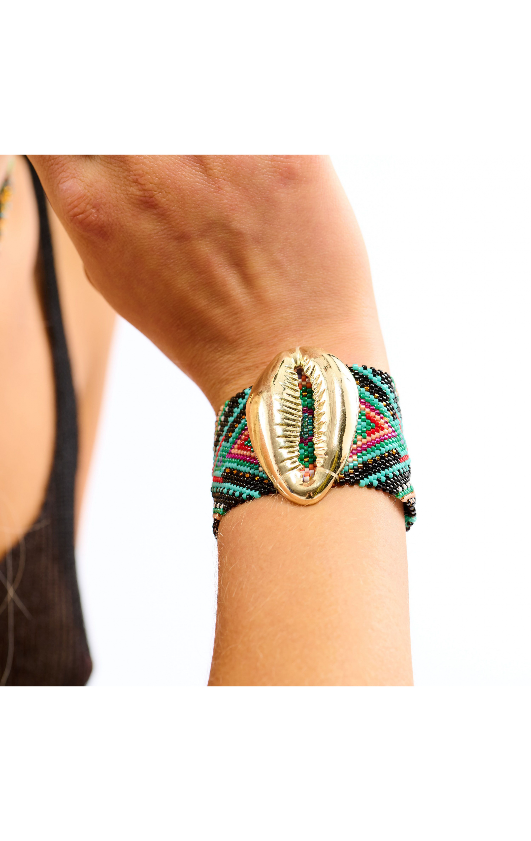 Manchette Apashe Noir