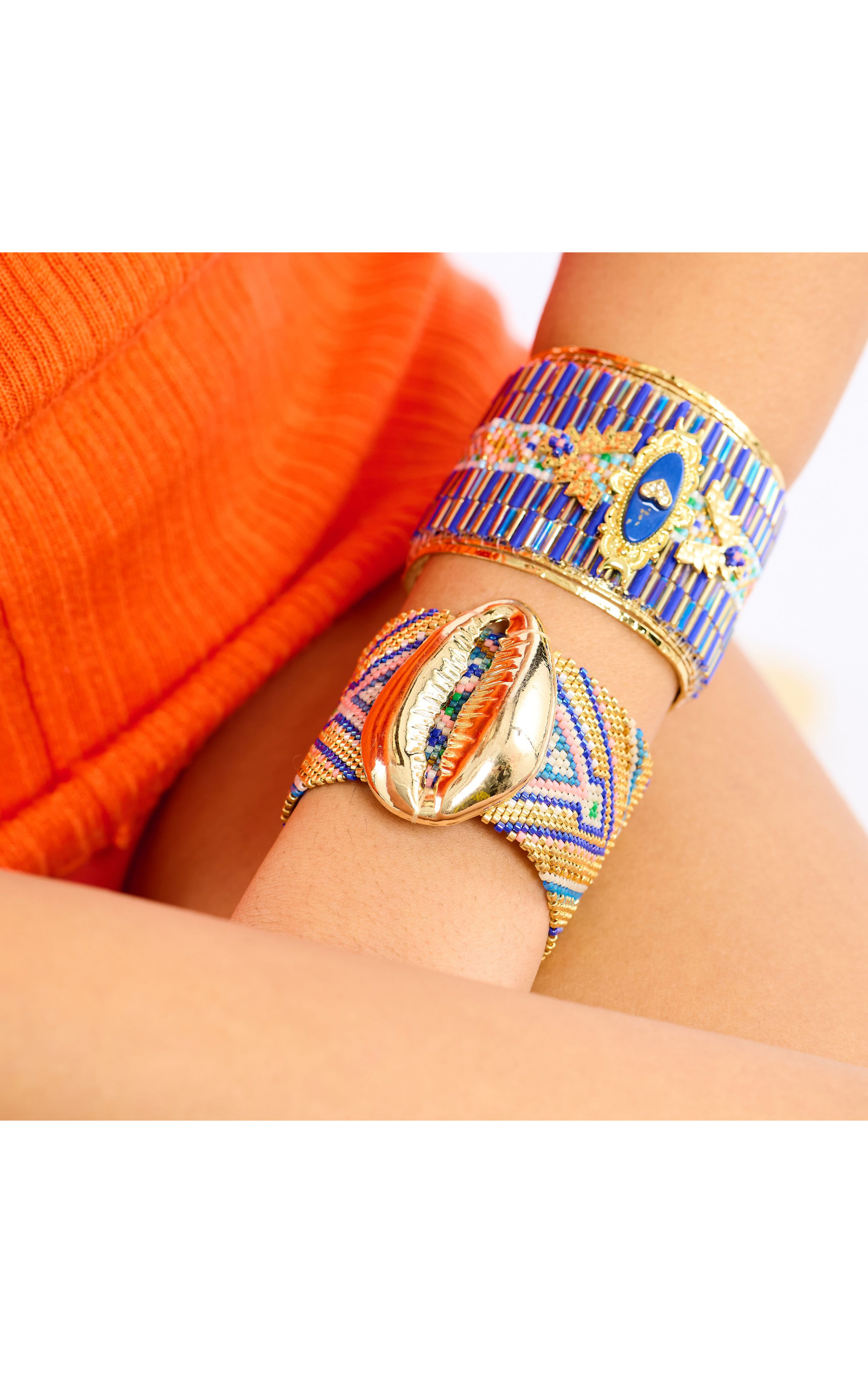 Manchette Apashe Doré