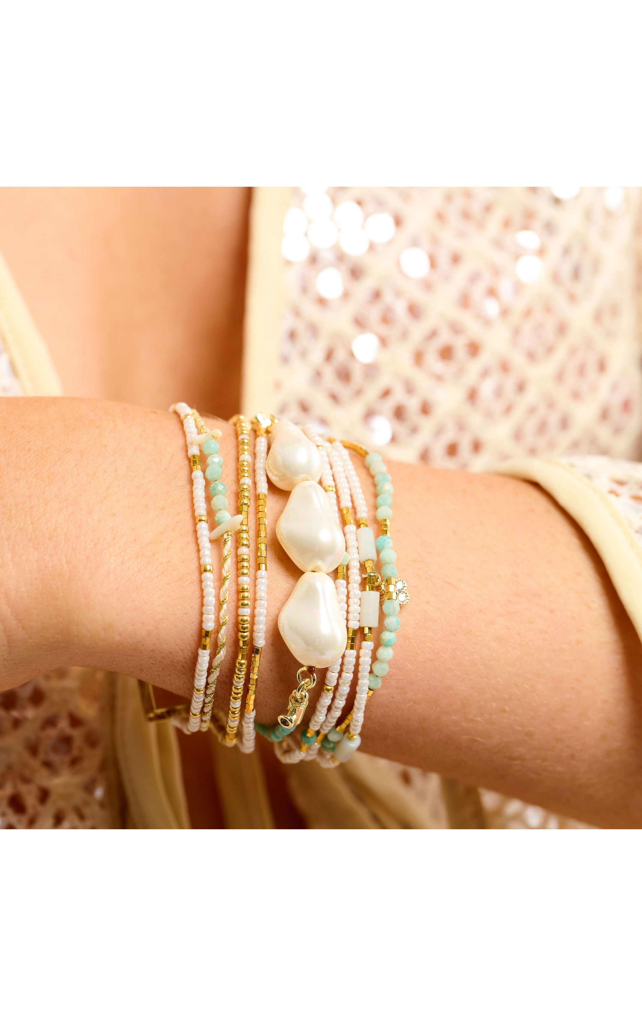 Manchette Fallen Blanc