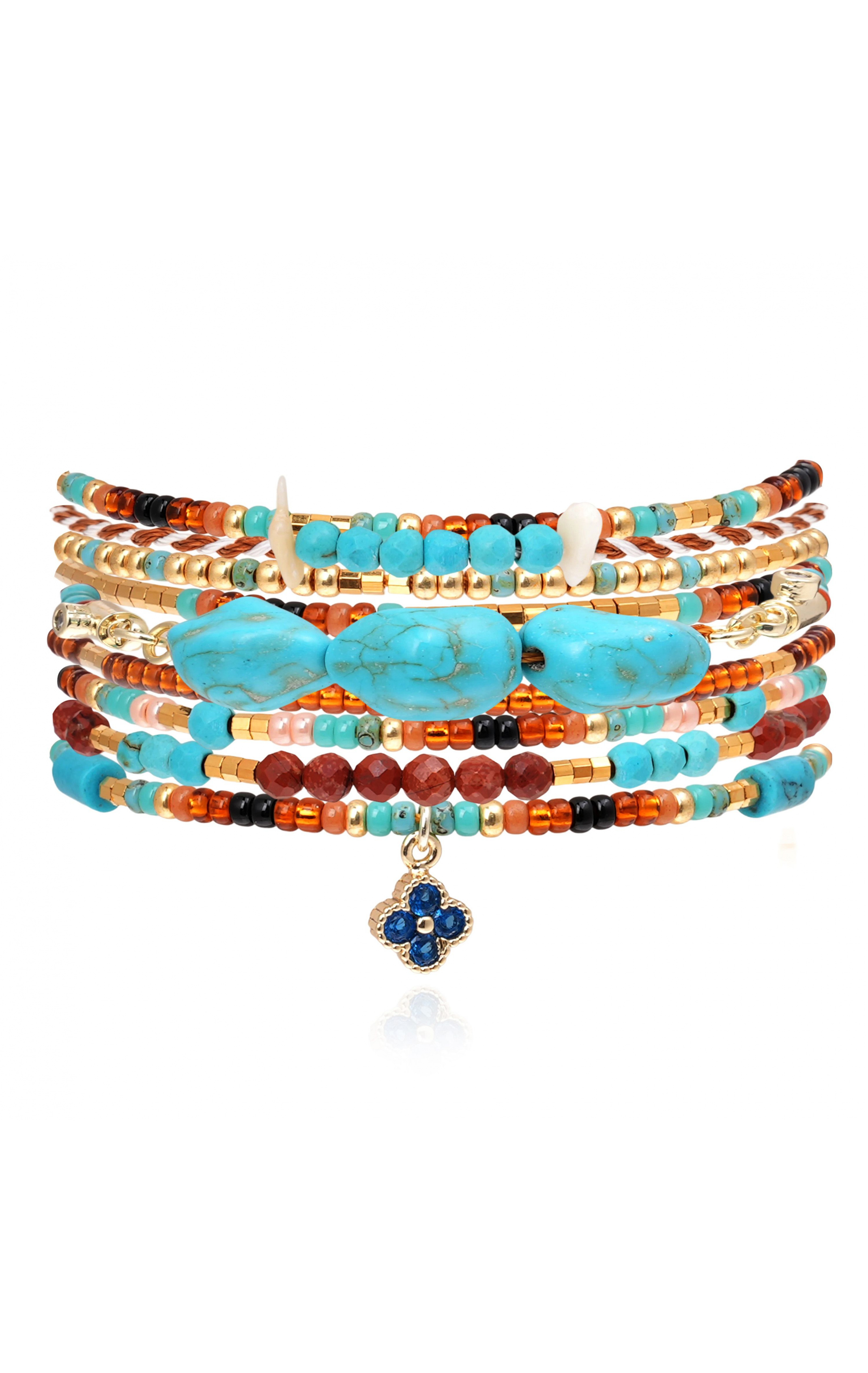 Manchette Fallen Turquoise