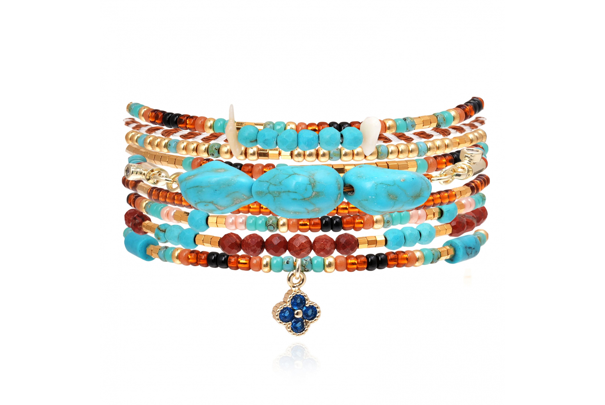 Hipanema Cuff Fallen Turquoise