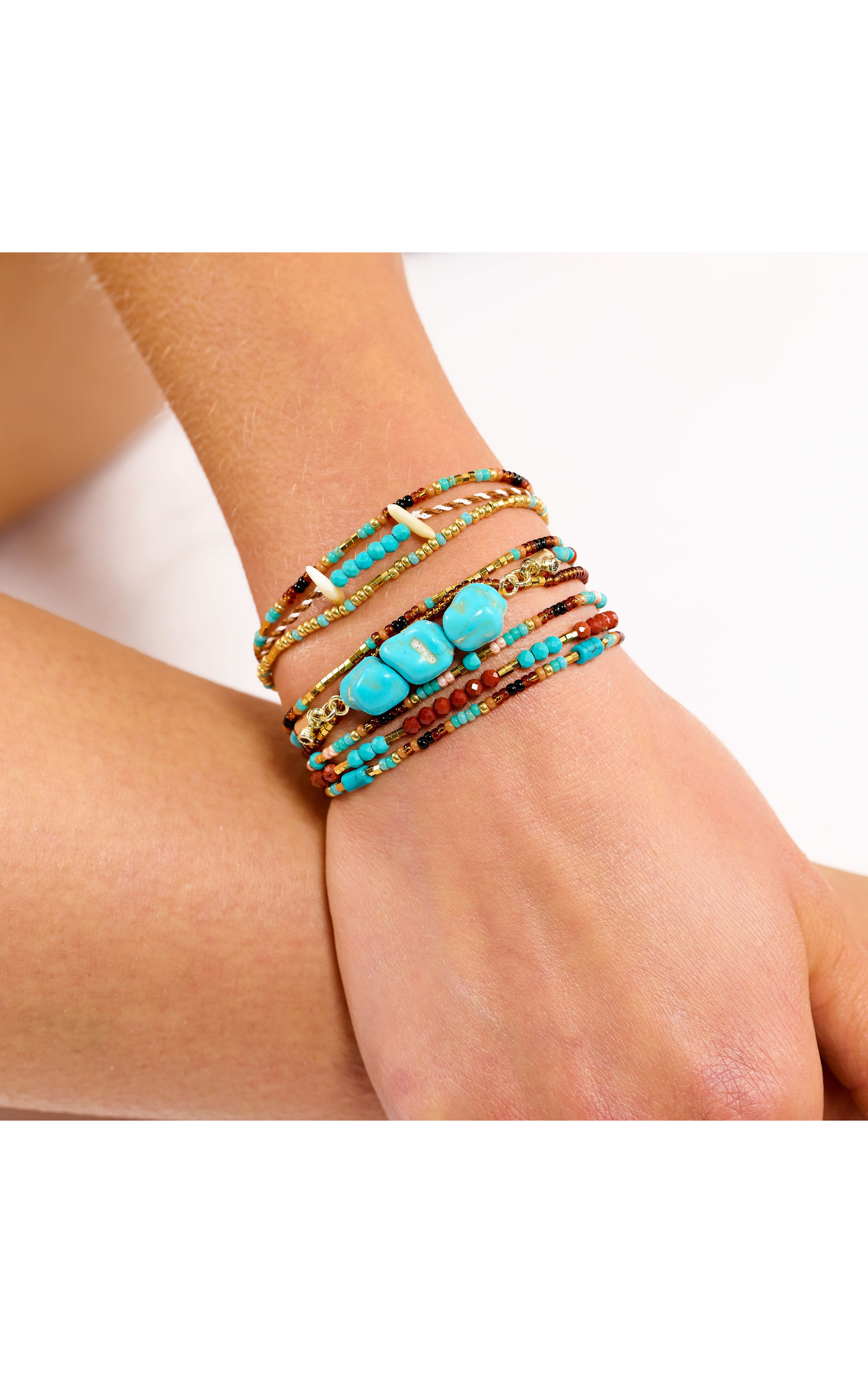 Manchette Fallen Turquoise