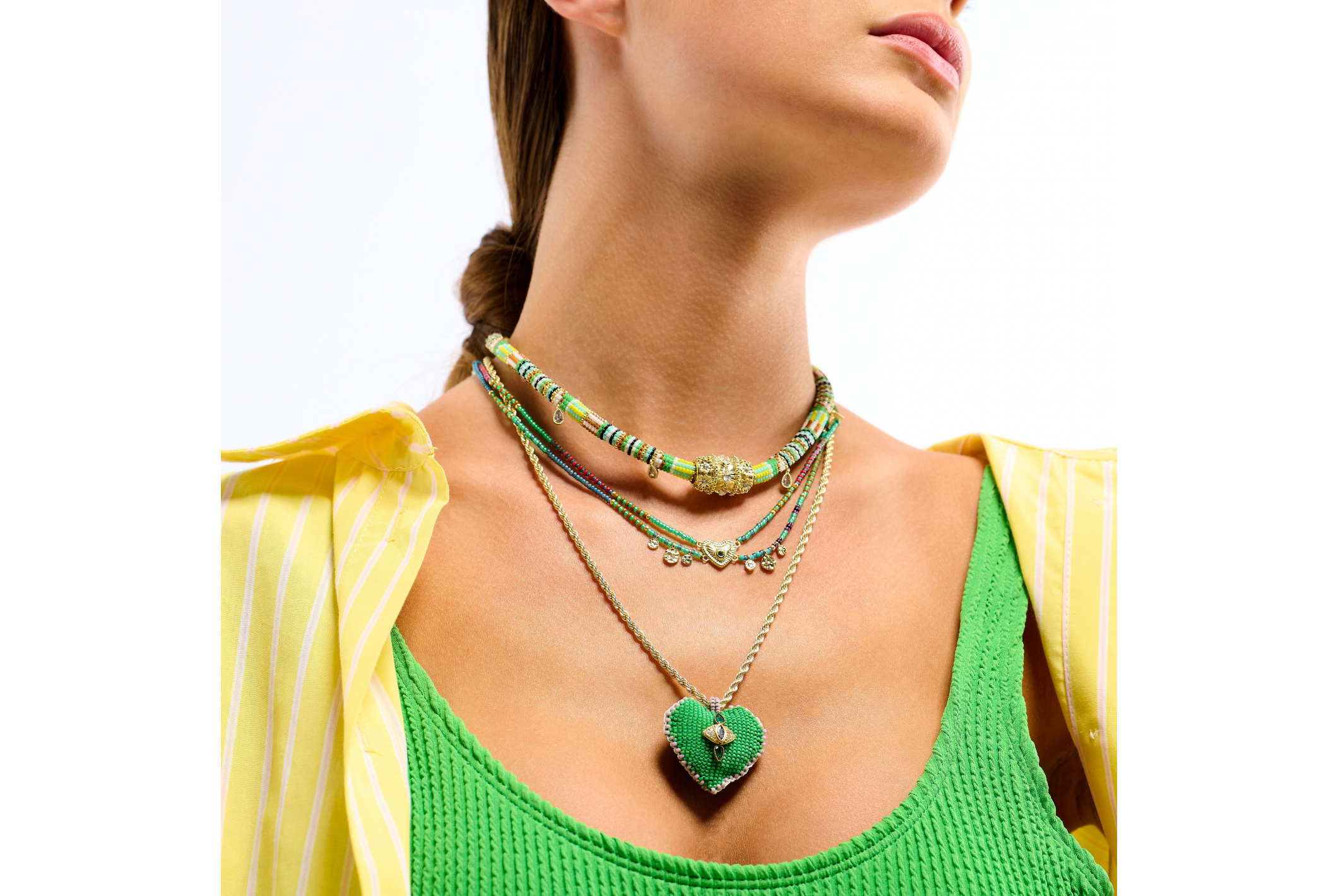 Collier Polina Vert