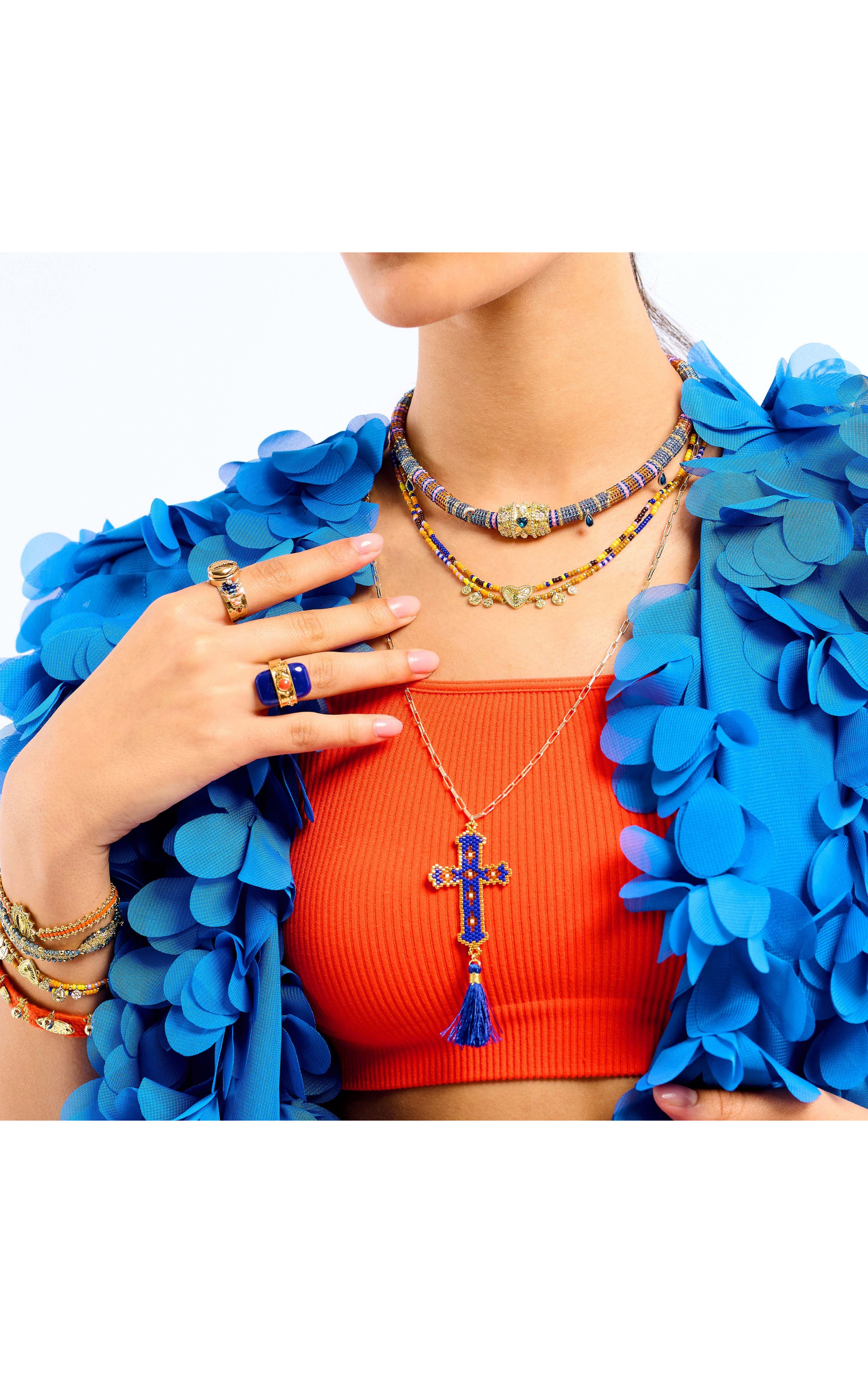 Collier Polina Indigo