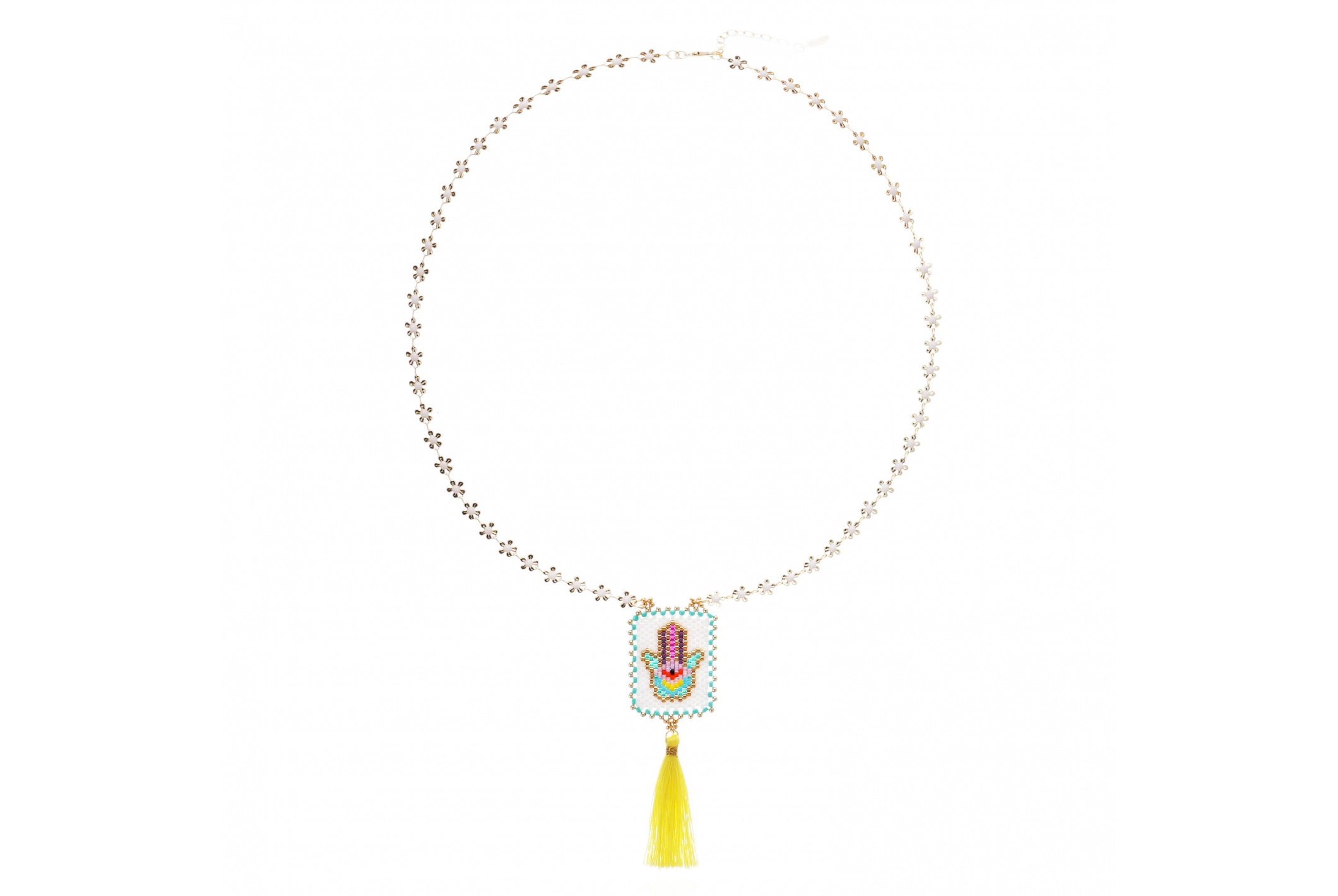 Collier Bonito Jaune
