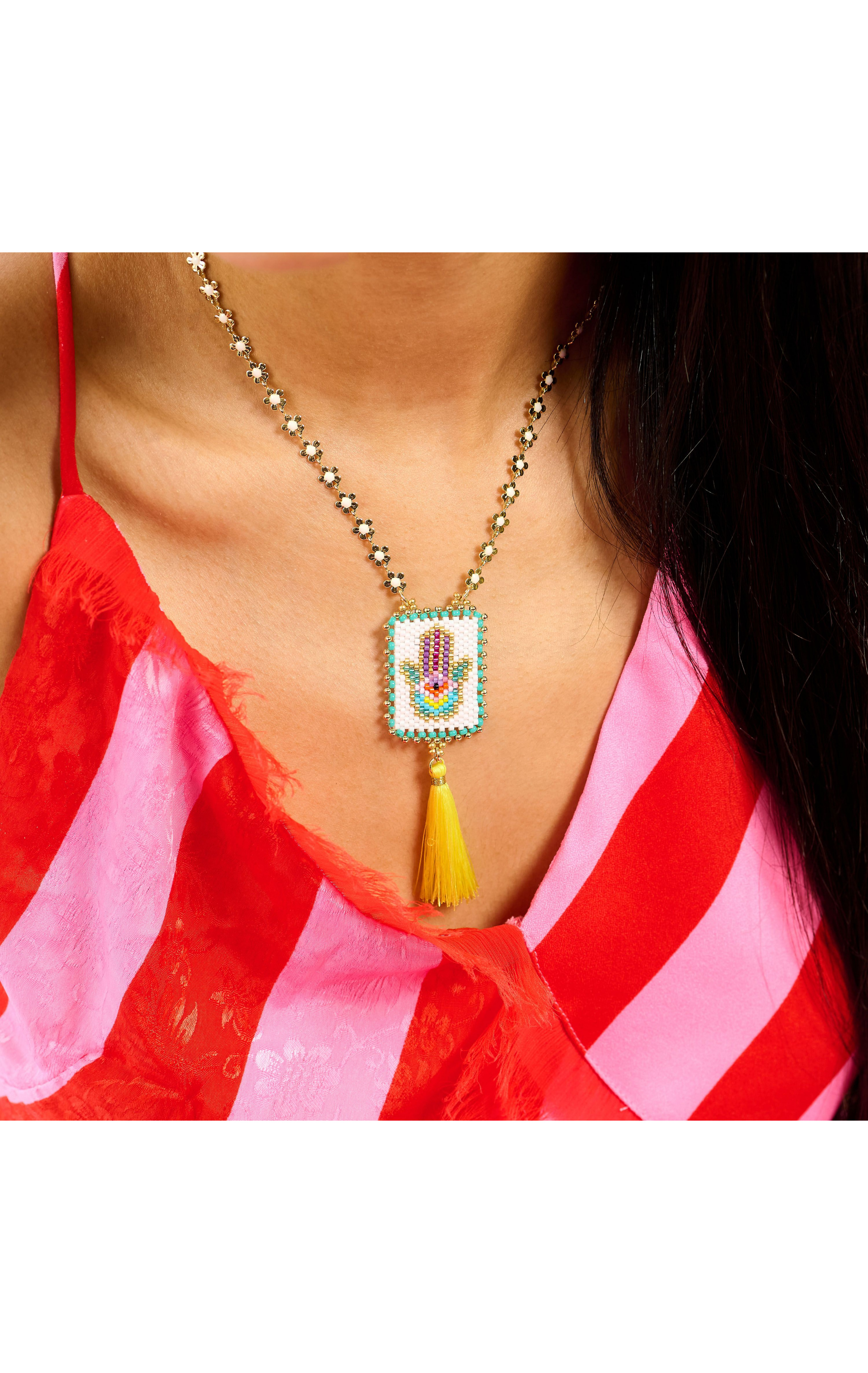 Collier Bonito Jaune