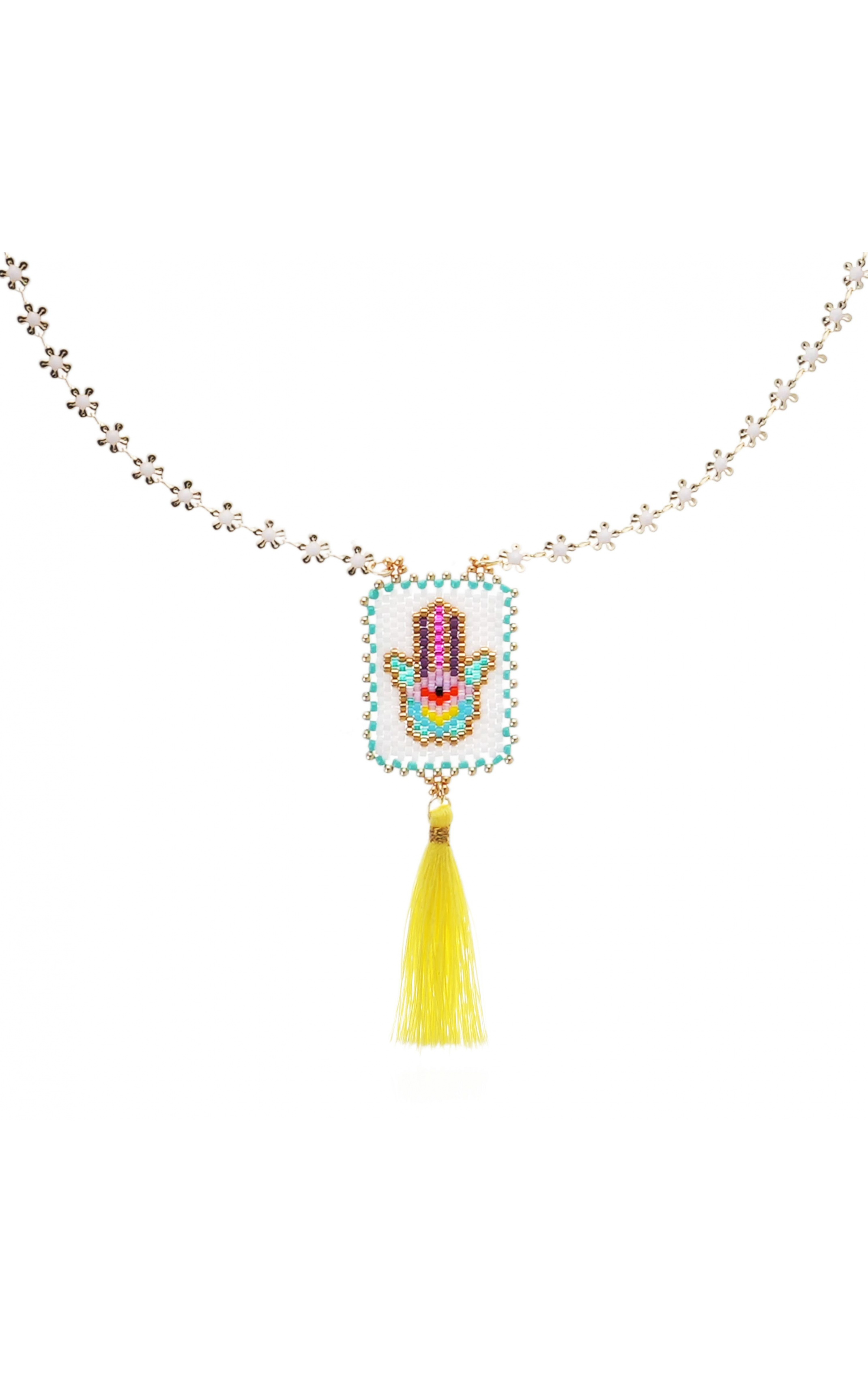 Collier Bonito Jaune