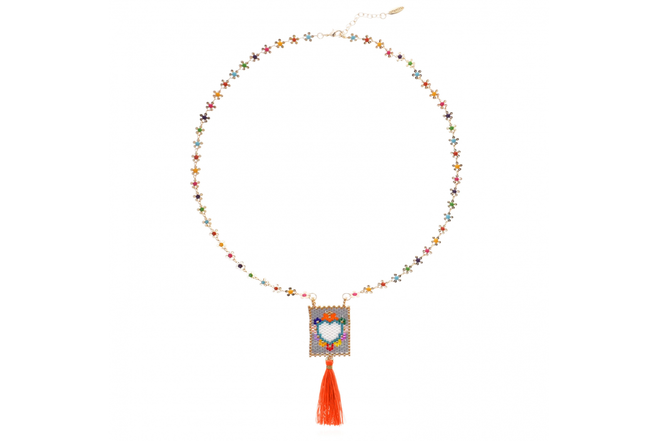 Collier Bonito Orange