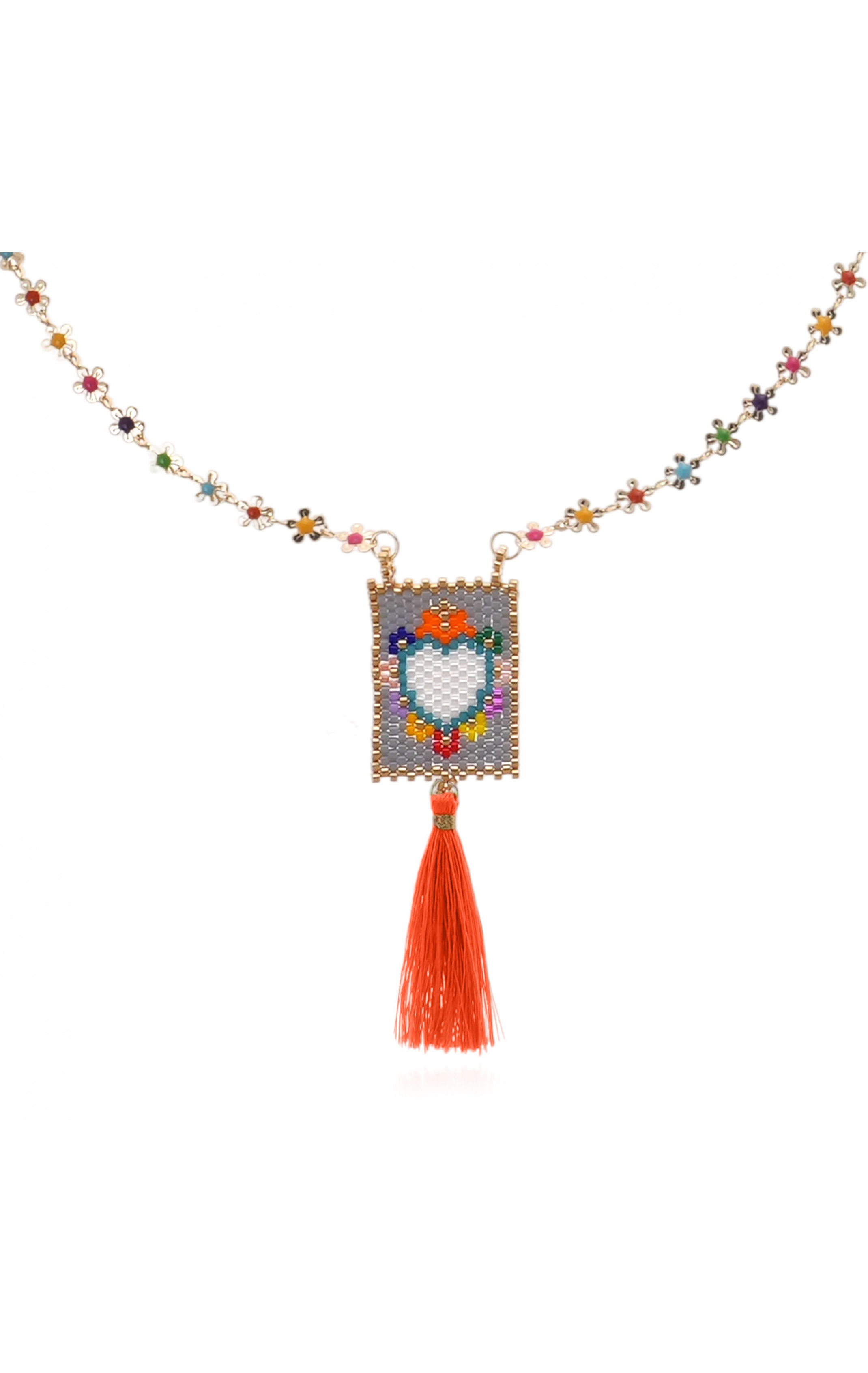 Collier Bonito Orange