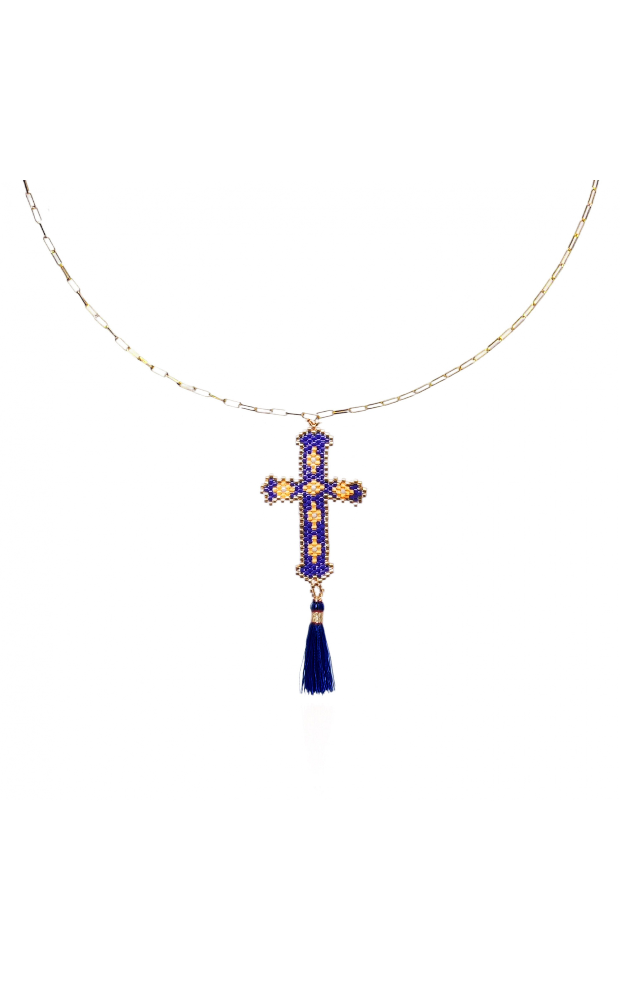 Collier Divyna Bleu
