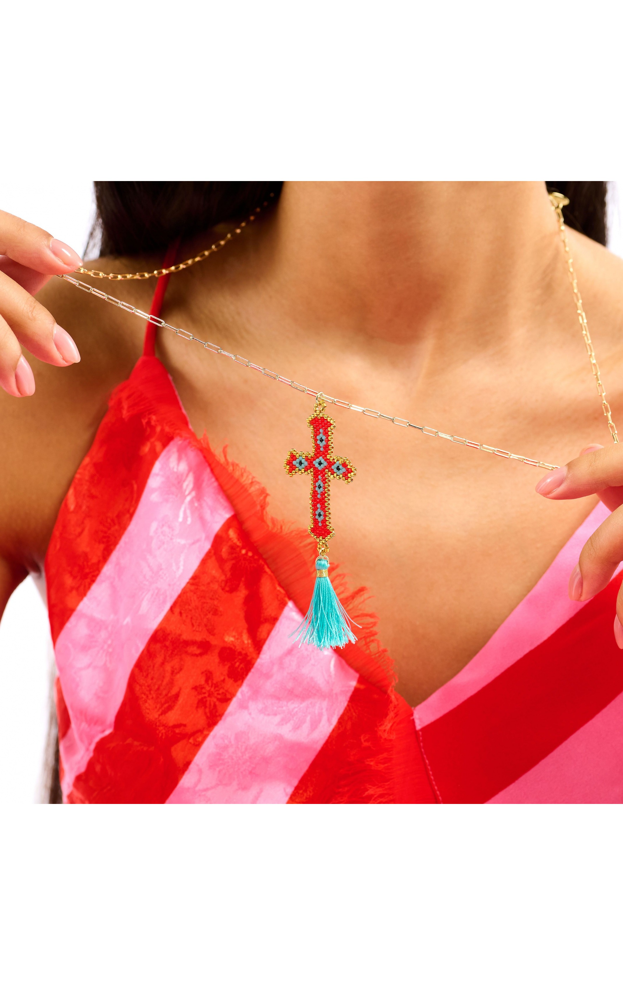 Collier Divyna Rouge