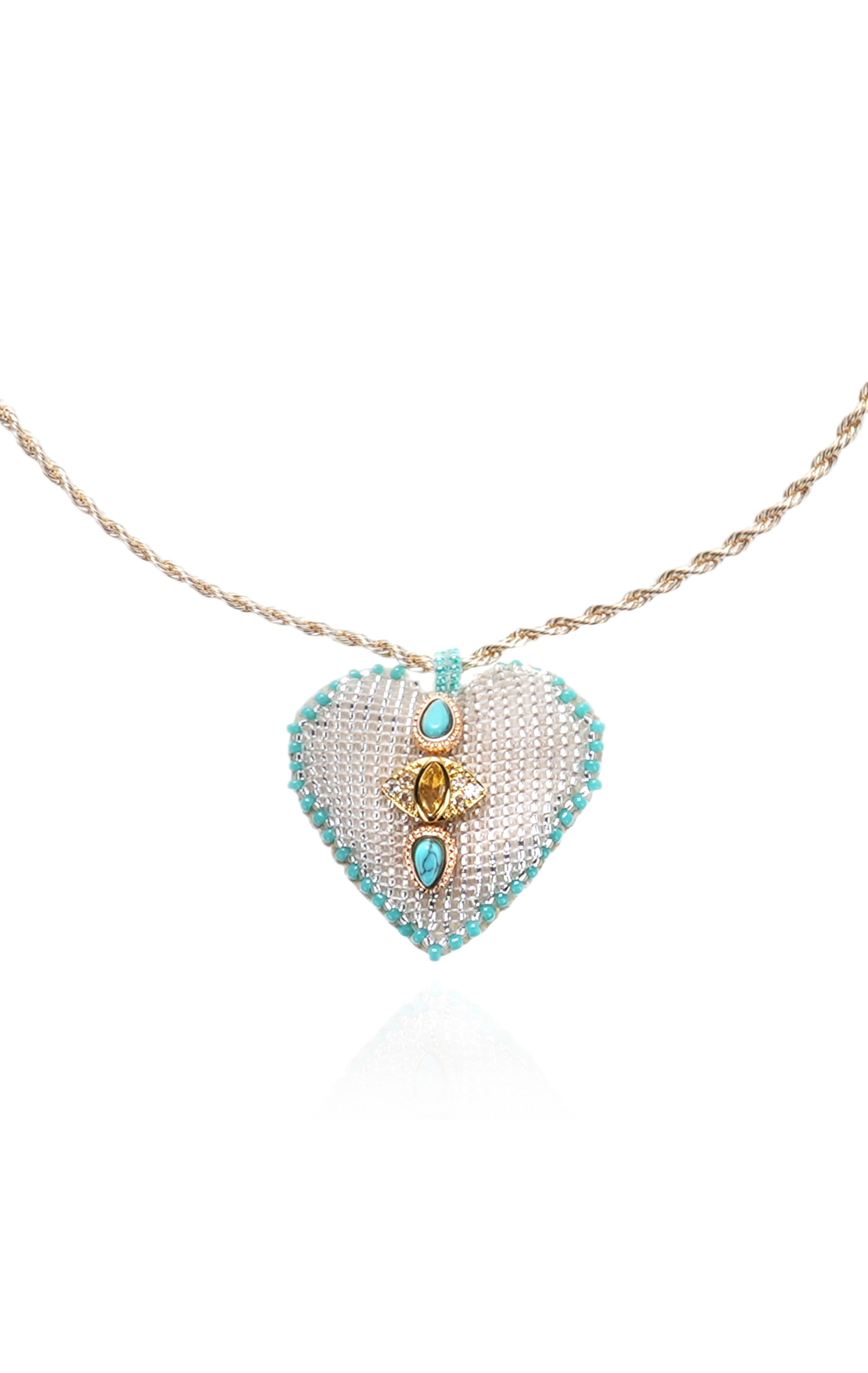 Collier Fortaza Blanc