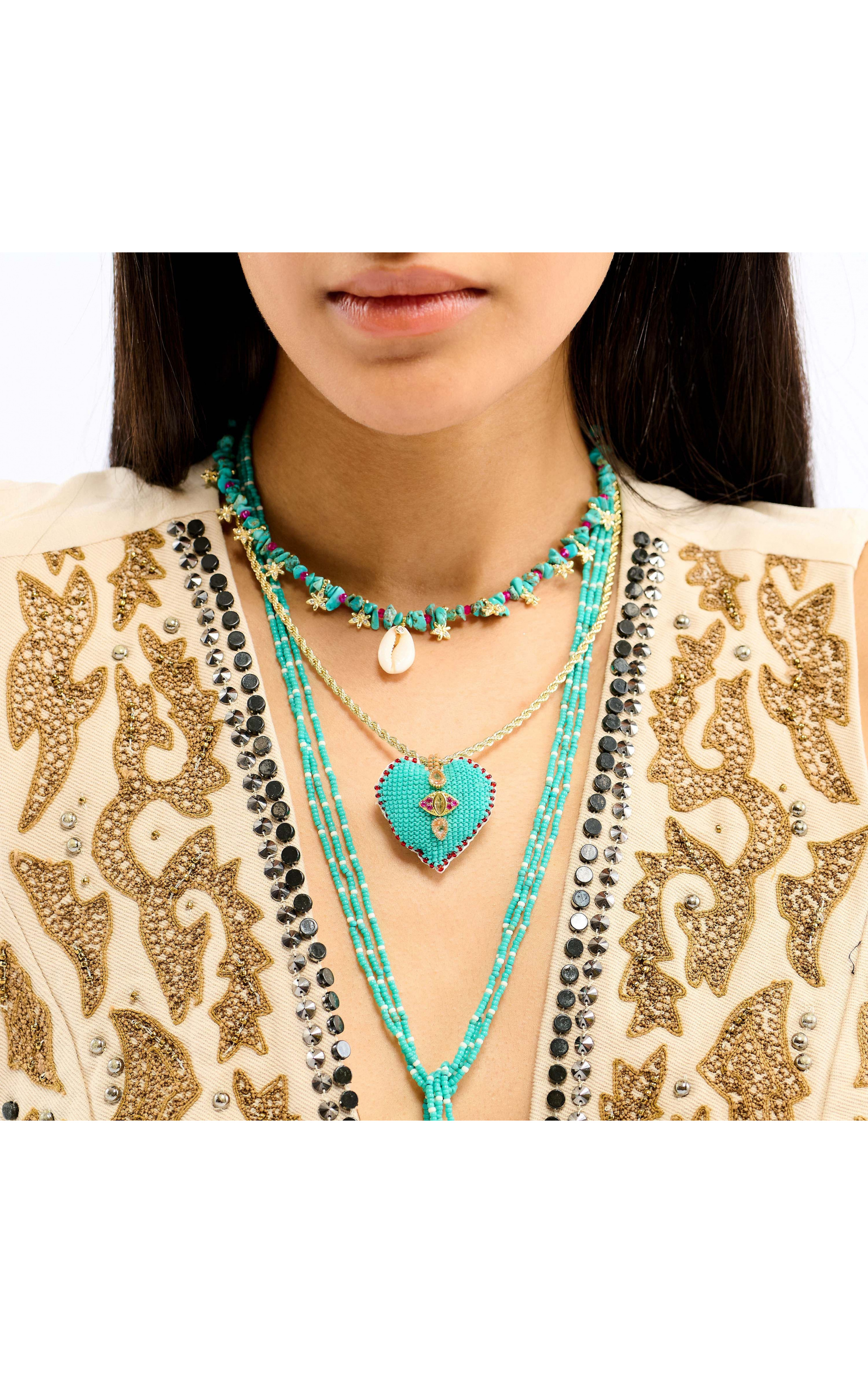 Collier Fortaza Turquoise