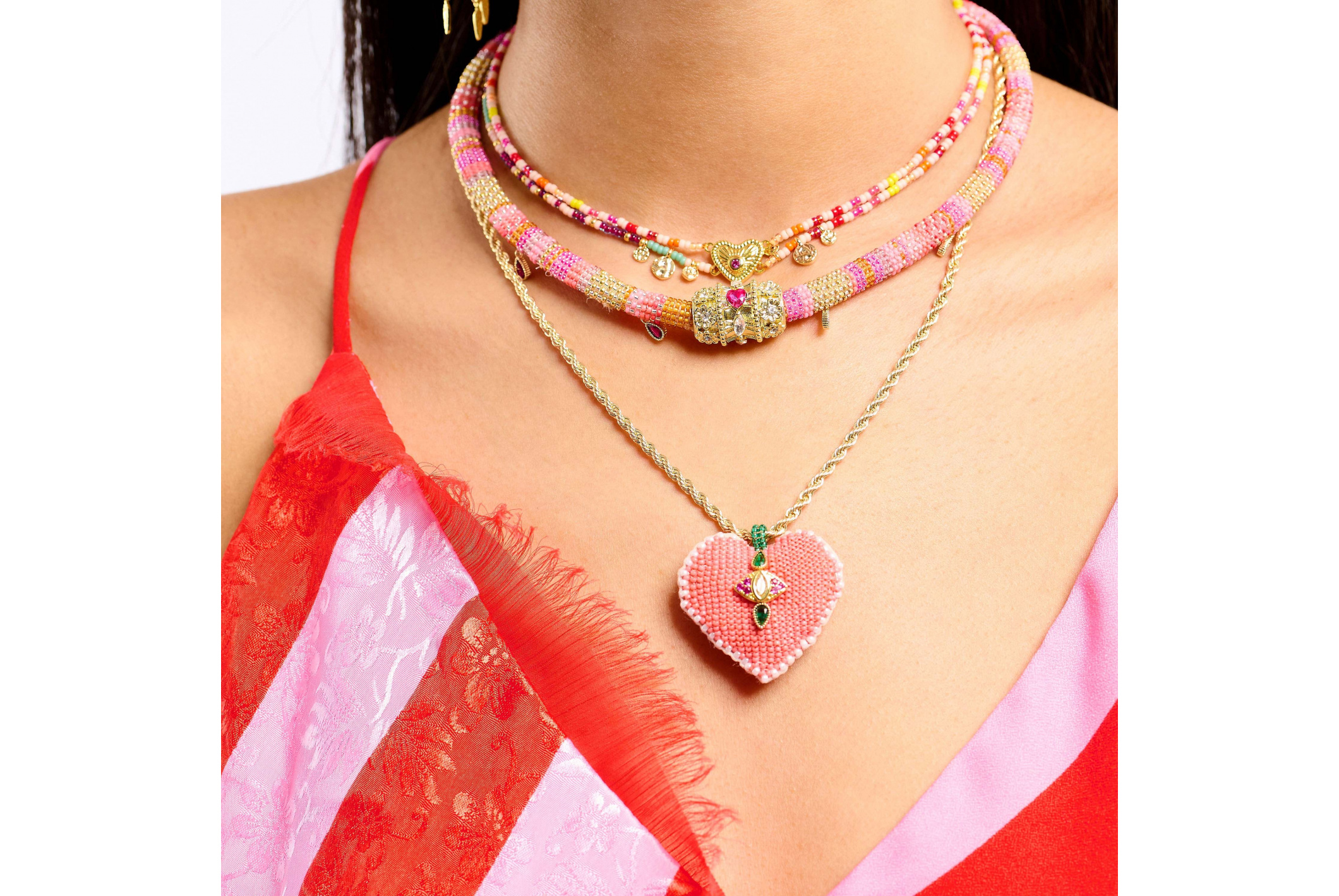 Hipanema Collier Fortaza Rose