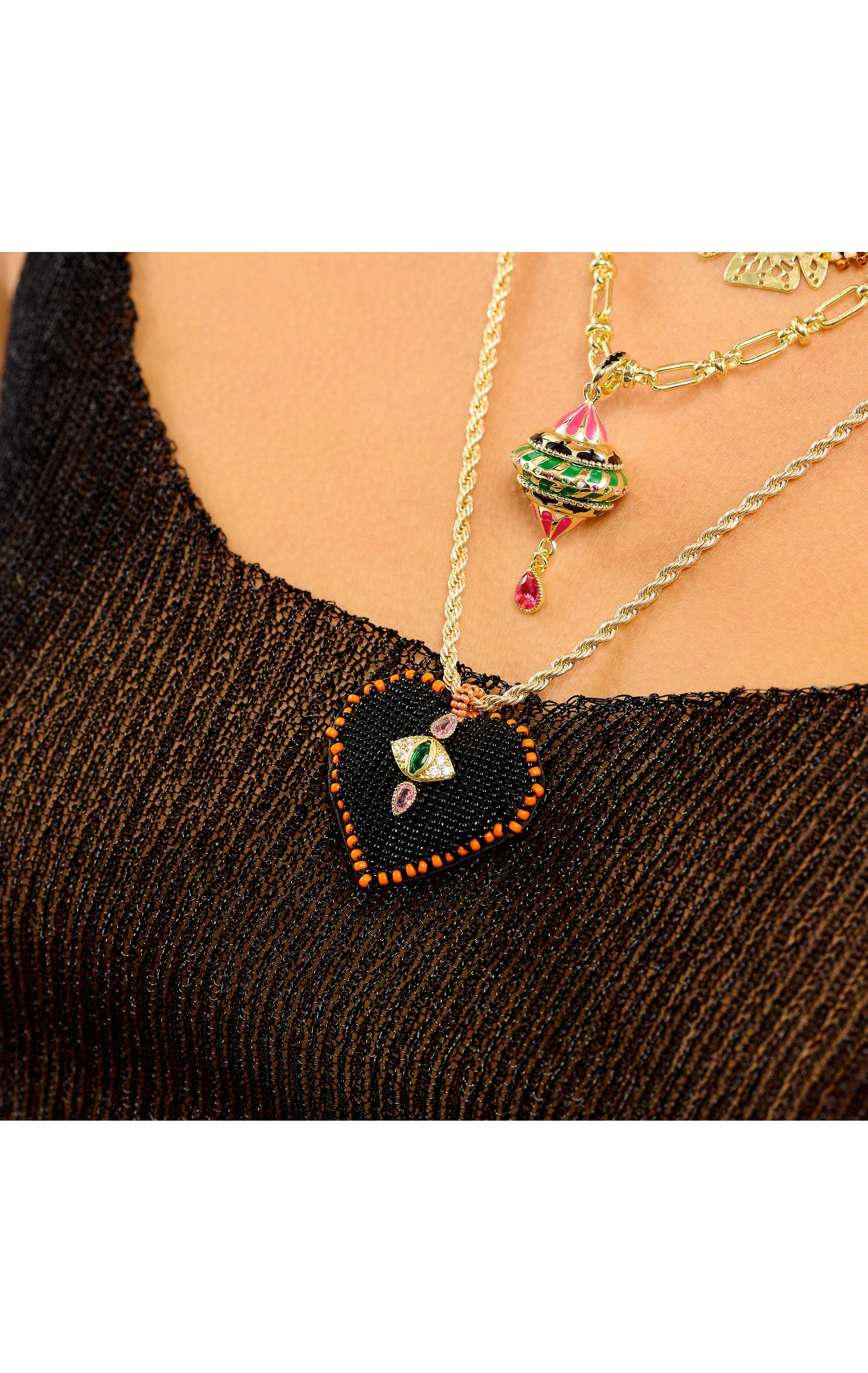 Collier Fortaza Noir