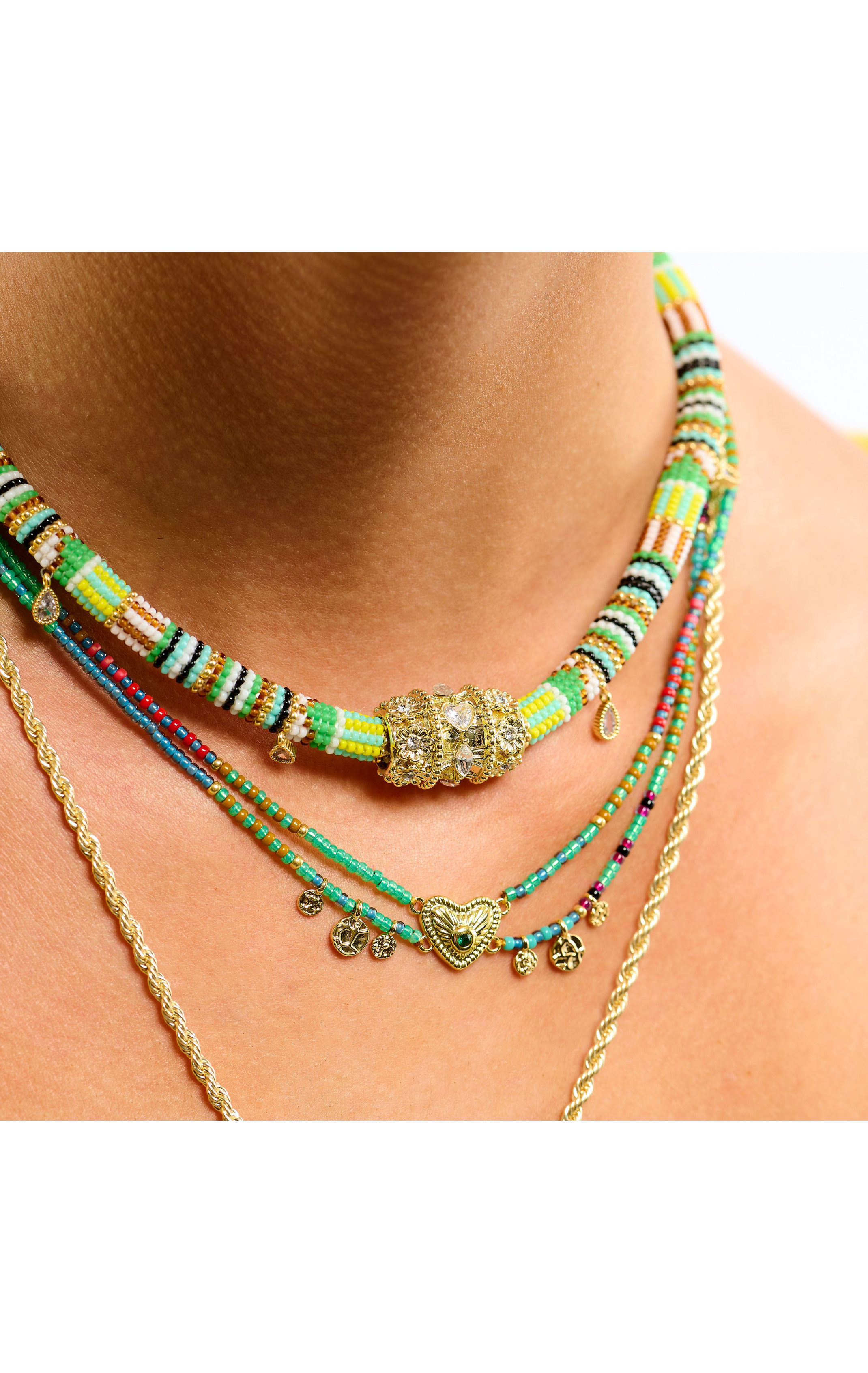 Collier Mylove Emeraude