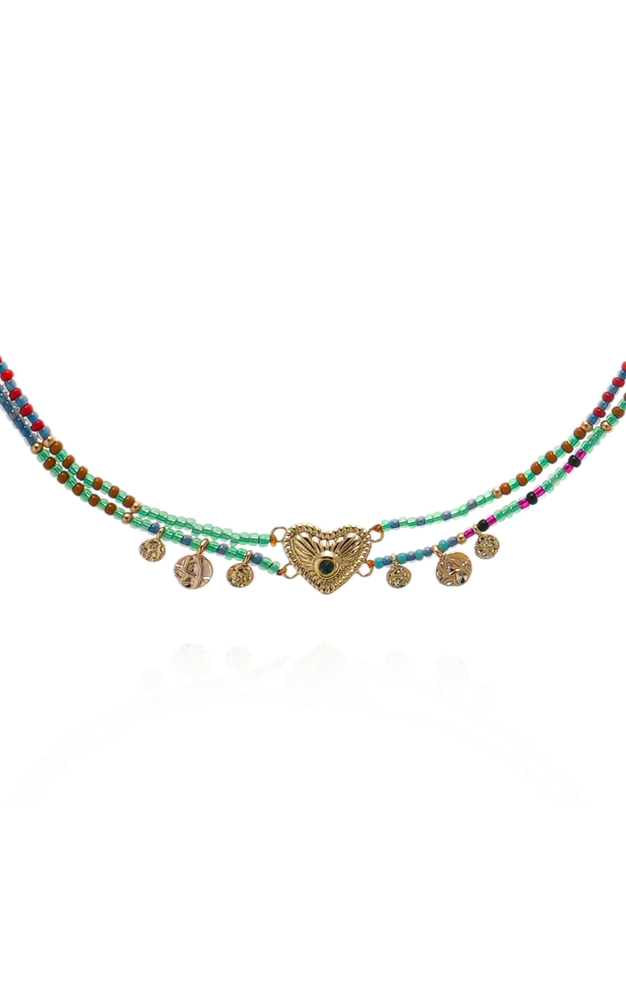 Collier Mylove Emeraude