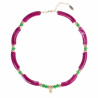 Collier Berbere Fuschia