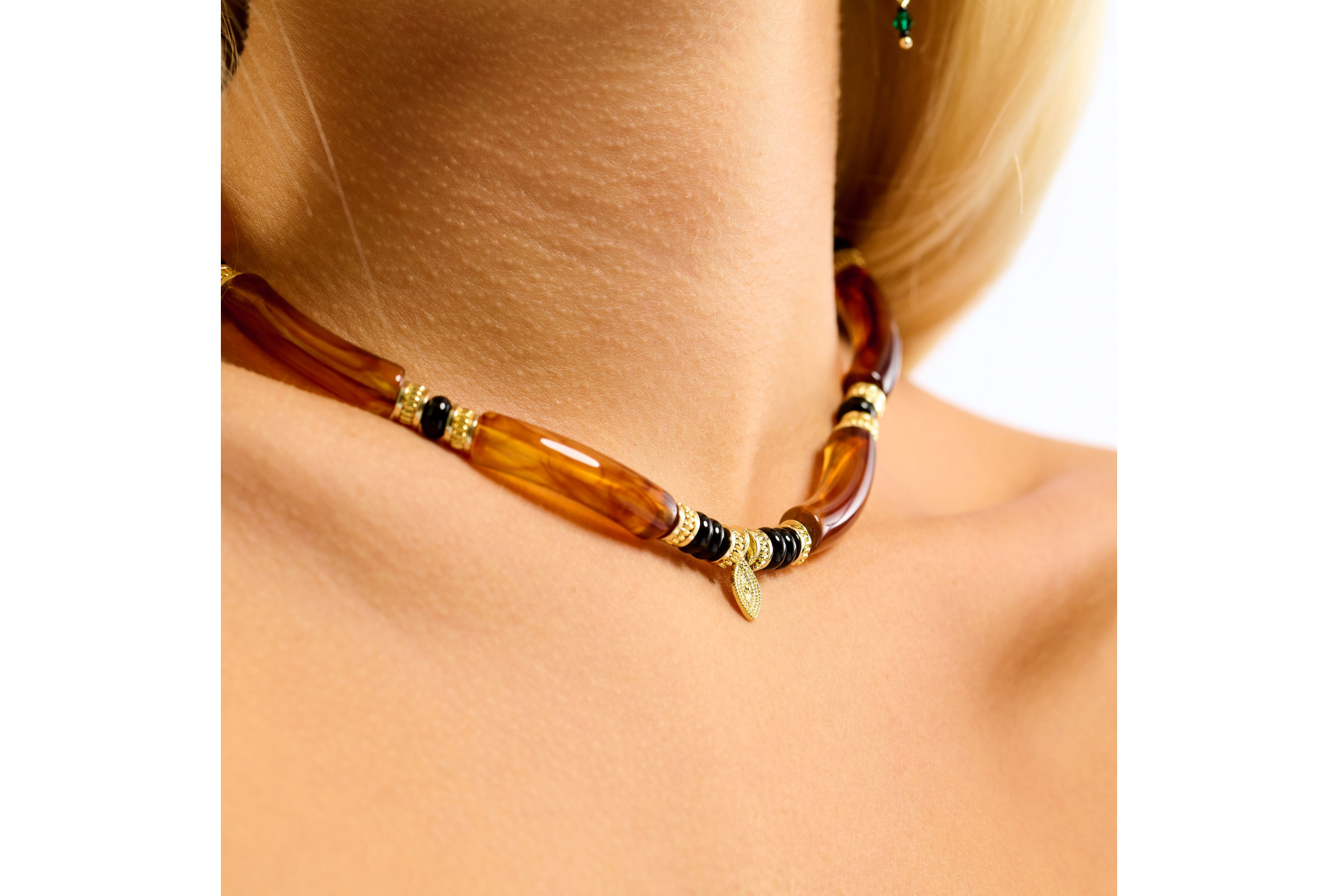 Hipanema Collier Berbere Ocre