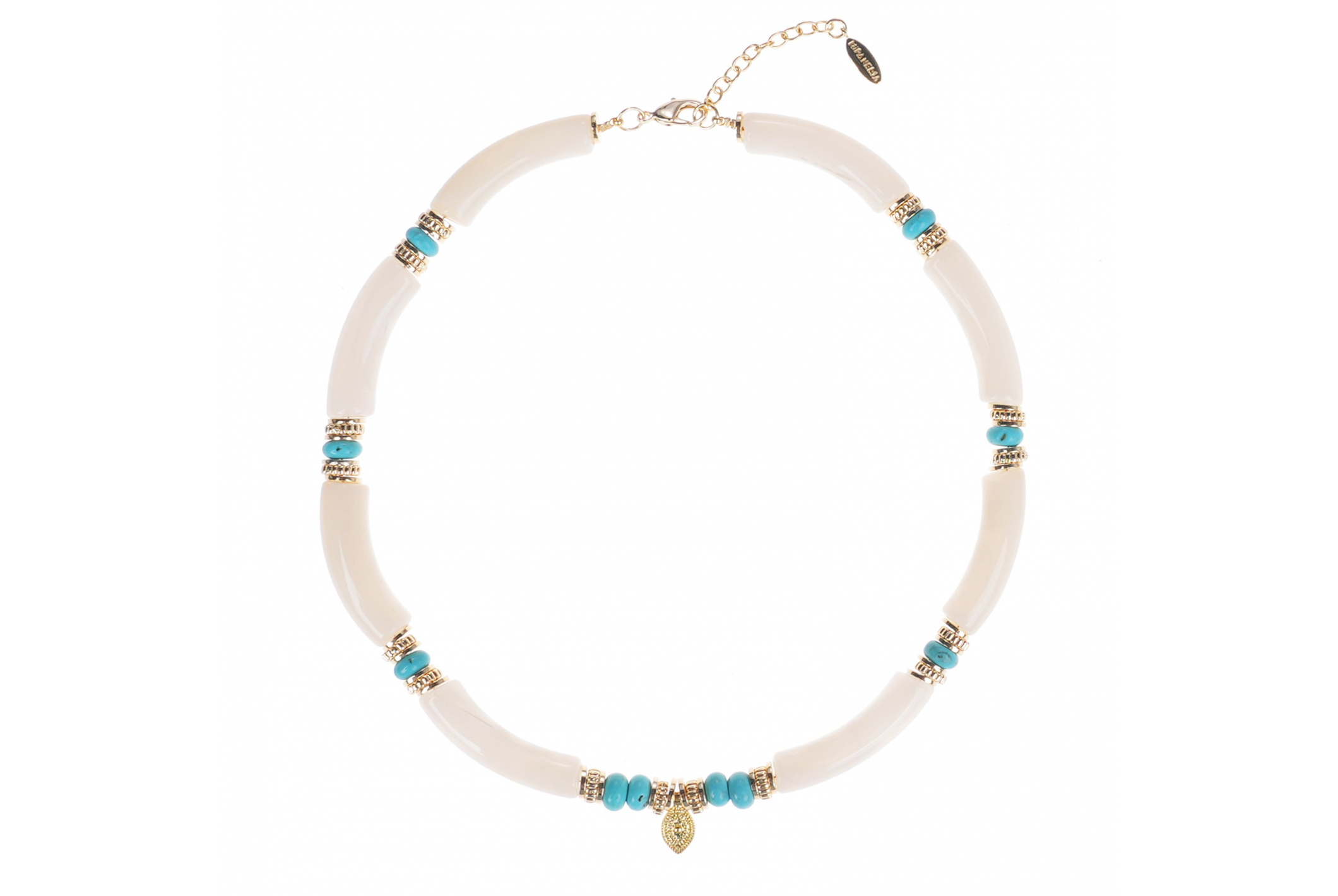 Collier Berbere Blanc