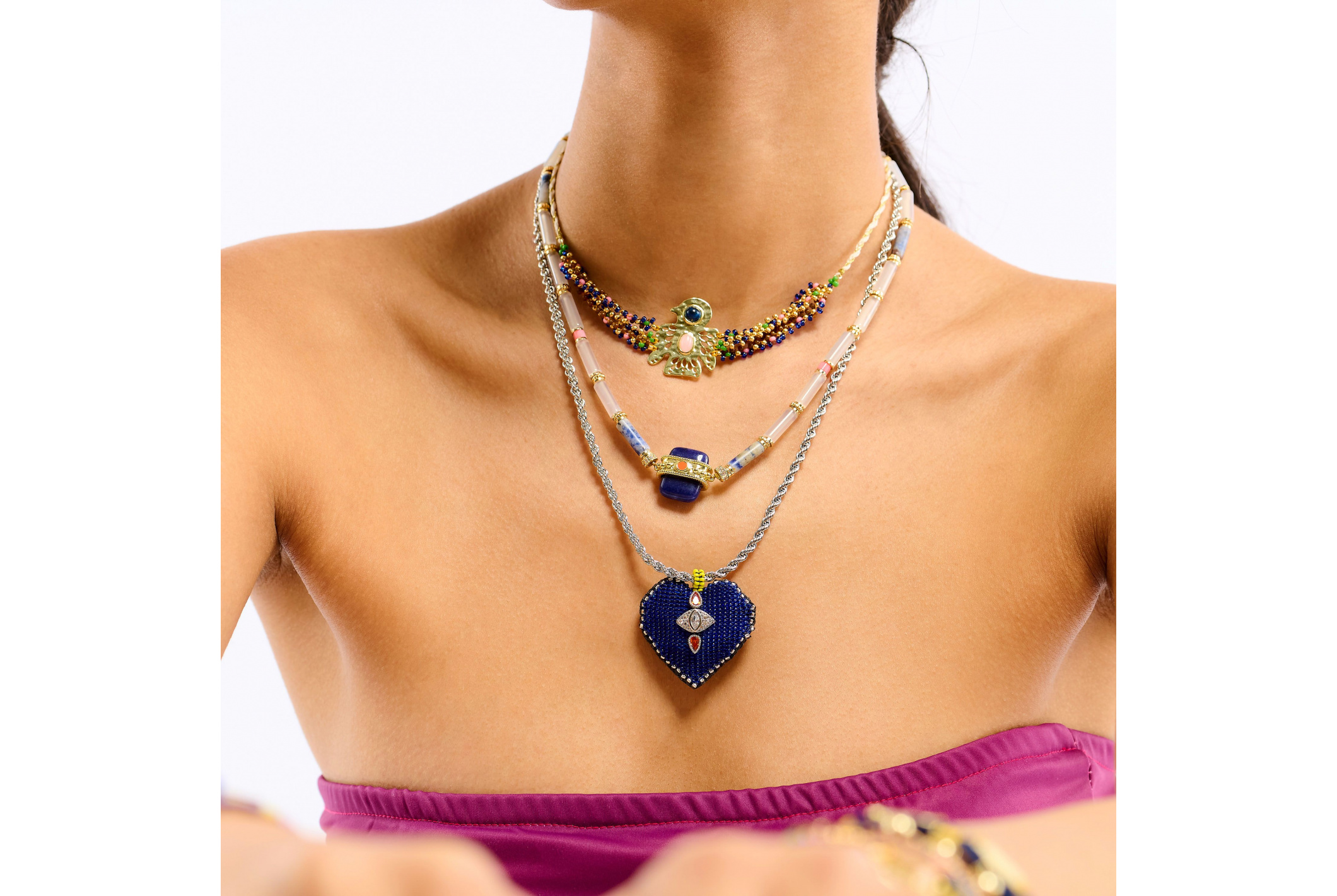 Collier Stunner Indigo