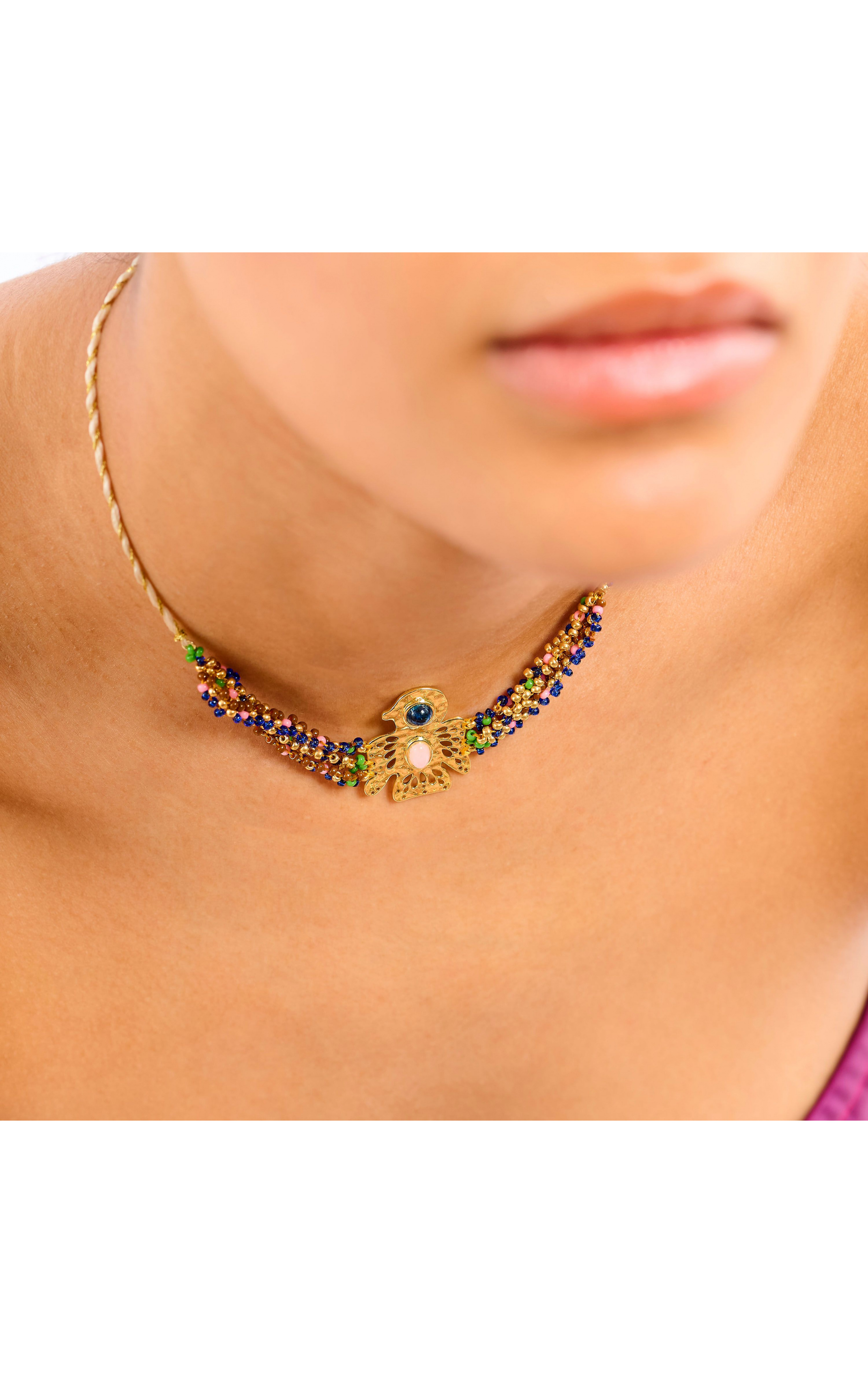 Collier Stunner Indigo