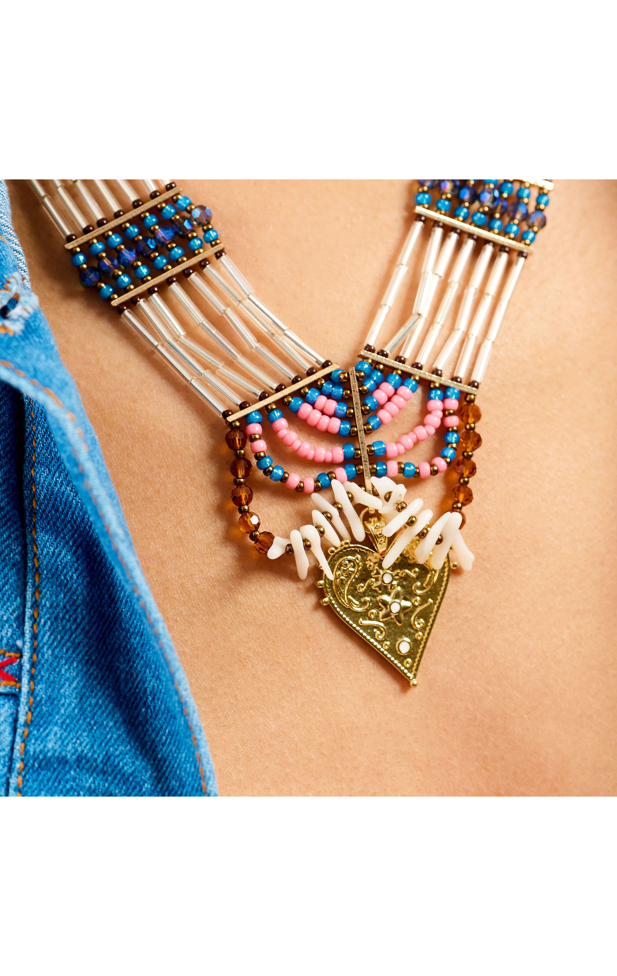 Collier Namybi Indigo