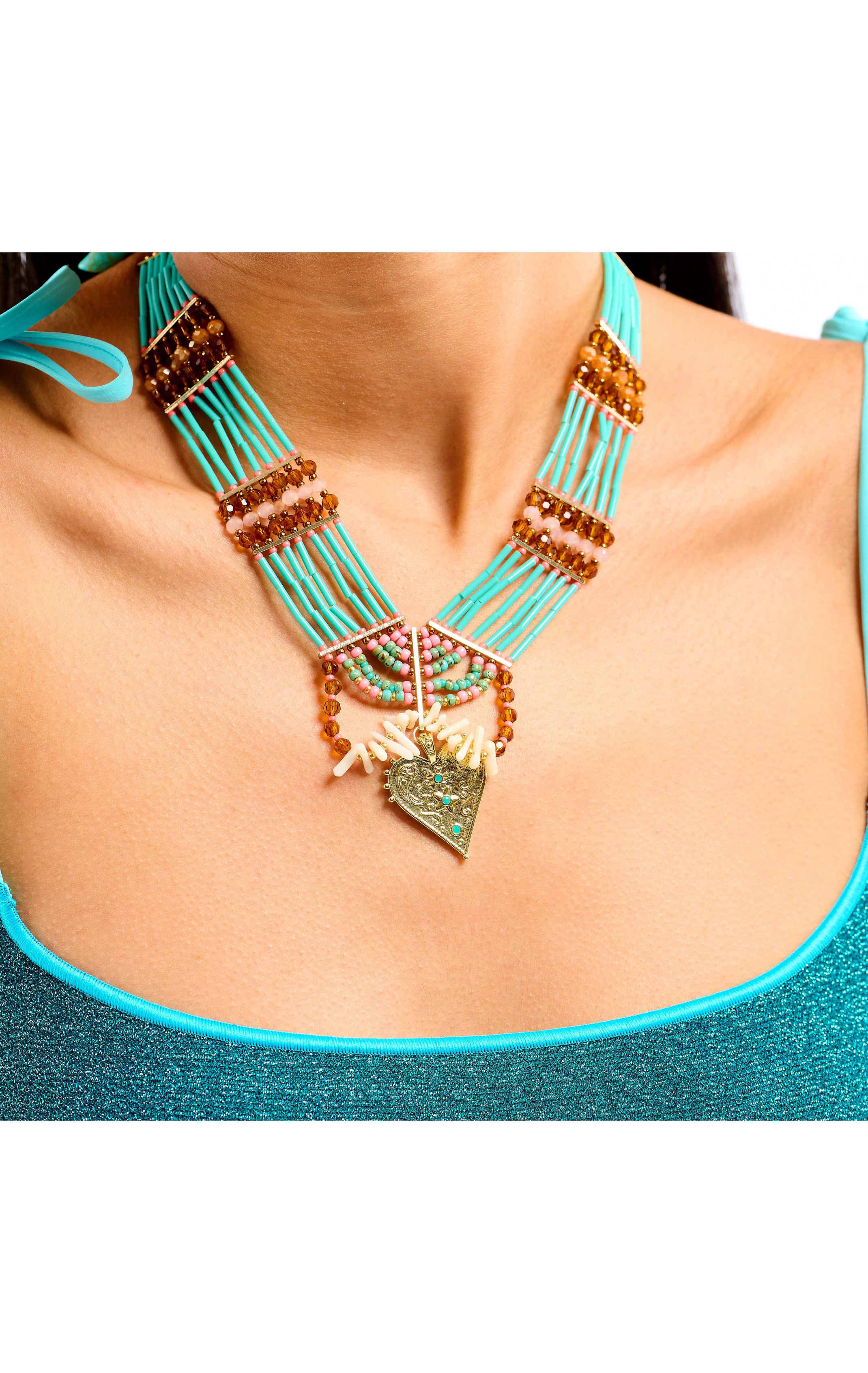 Collier Namybi Turquoise