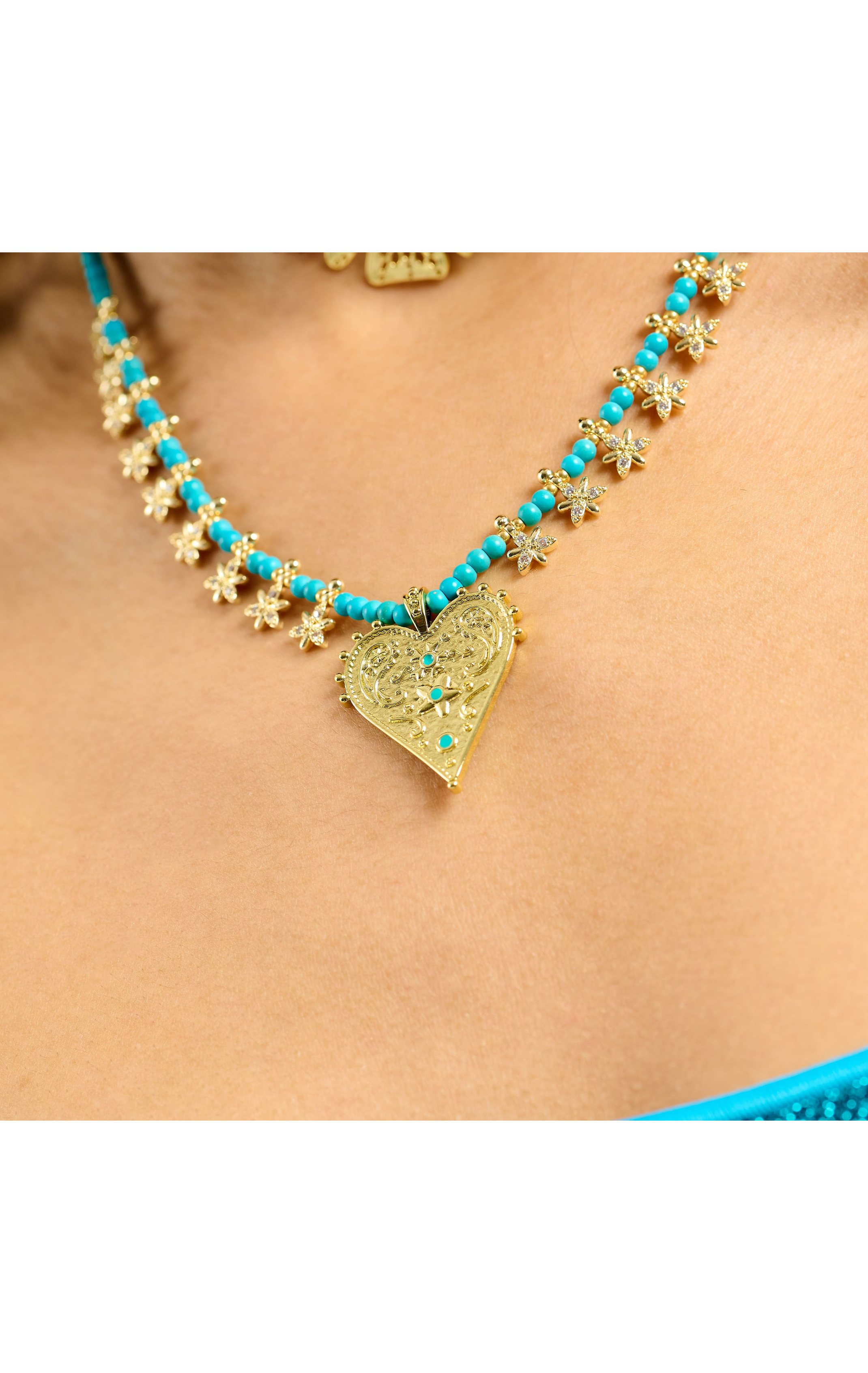 Collier Isobel Turquoise