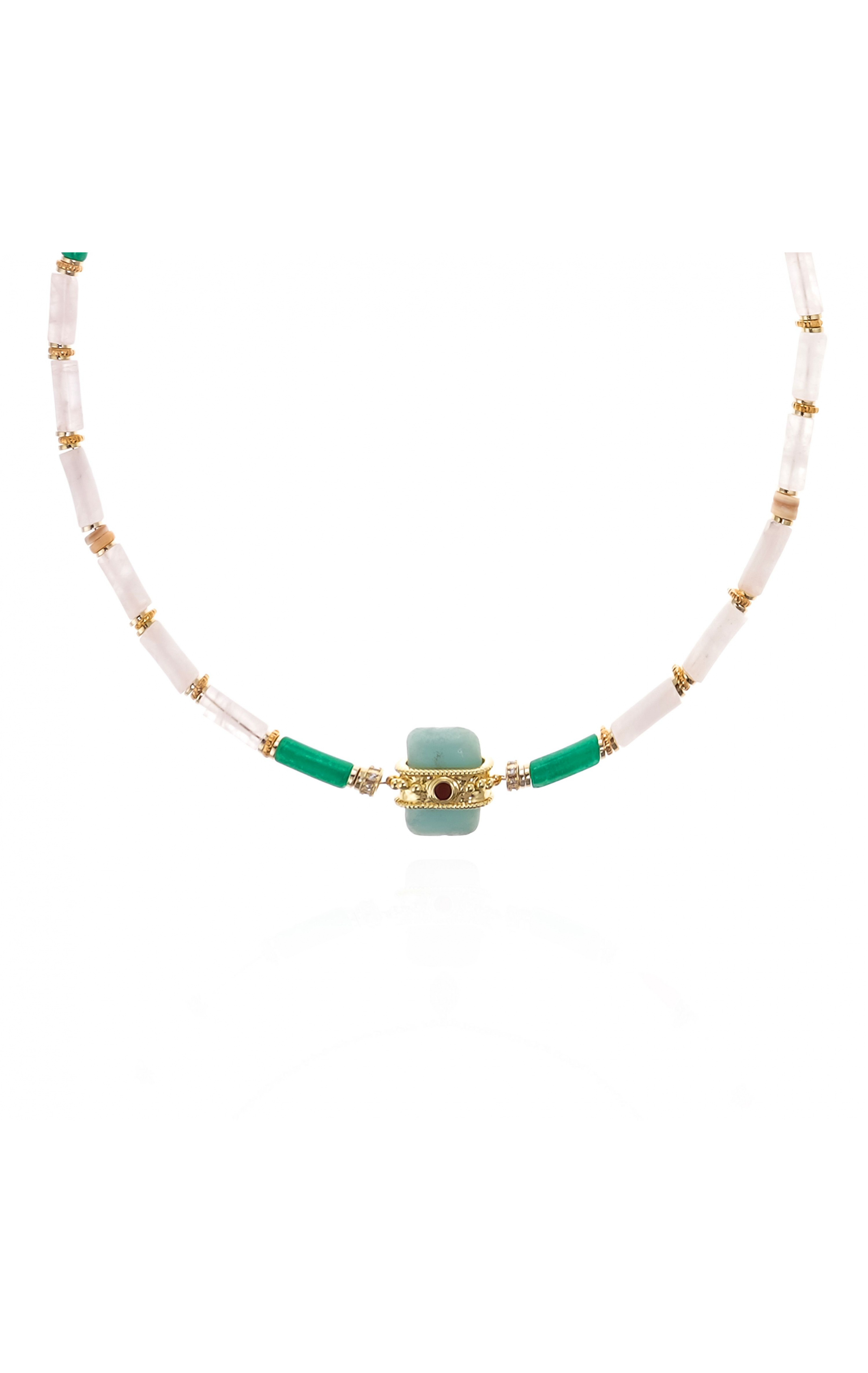 Collier Kombou Vert