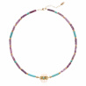 Collier Kombou Lilas