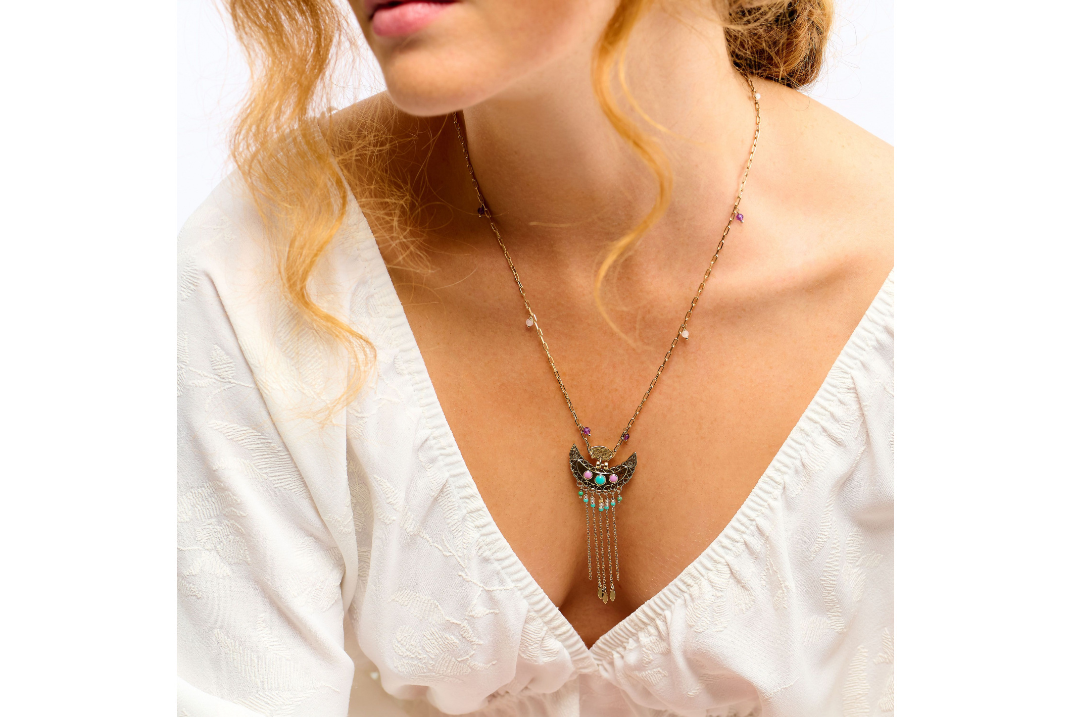 Collier Byrmane Doré