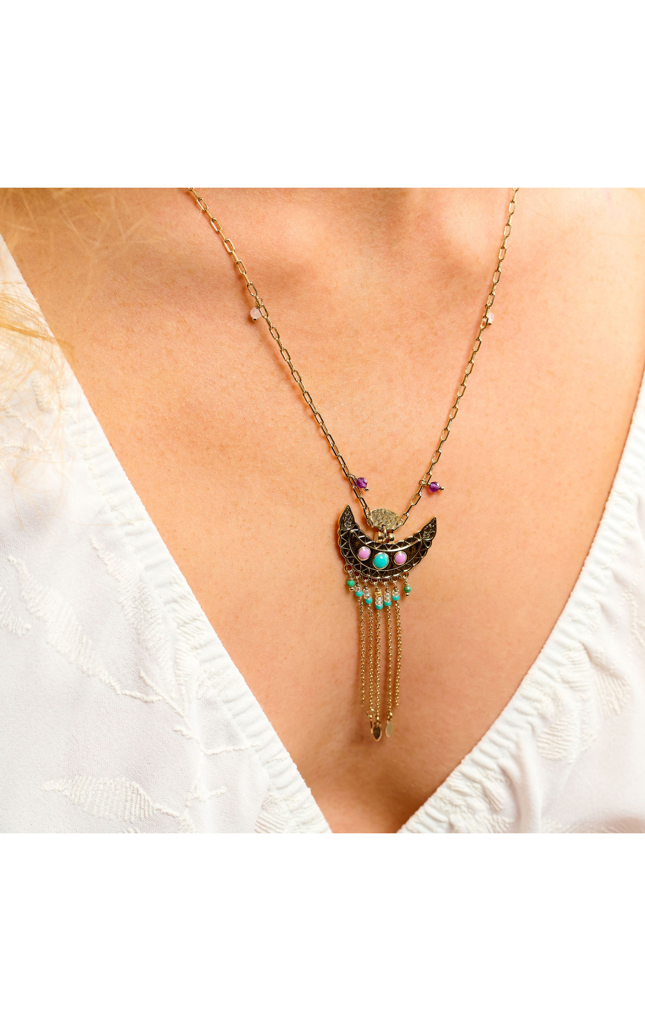 Collier Byrmane Doré