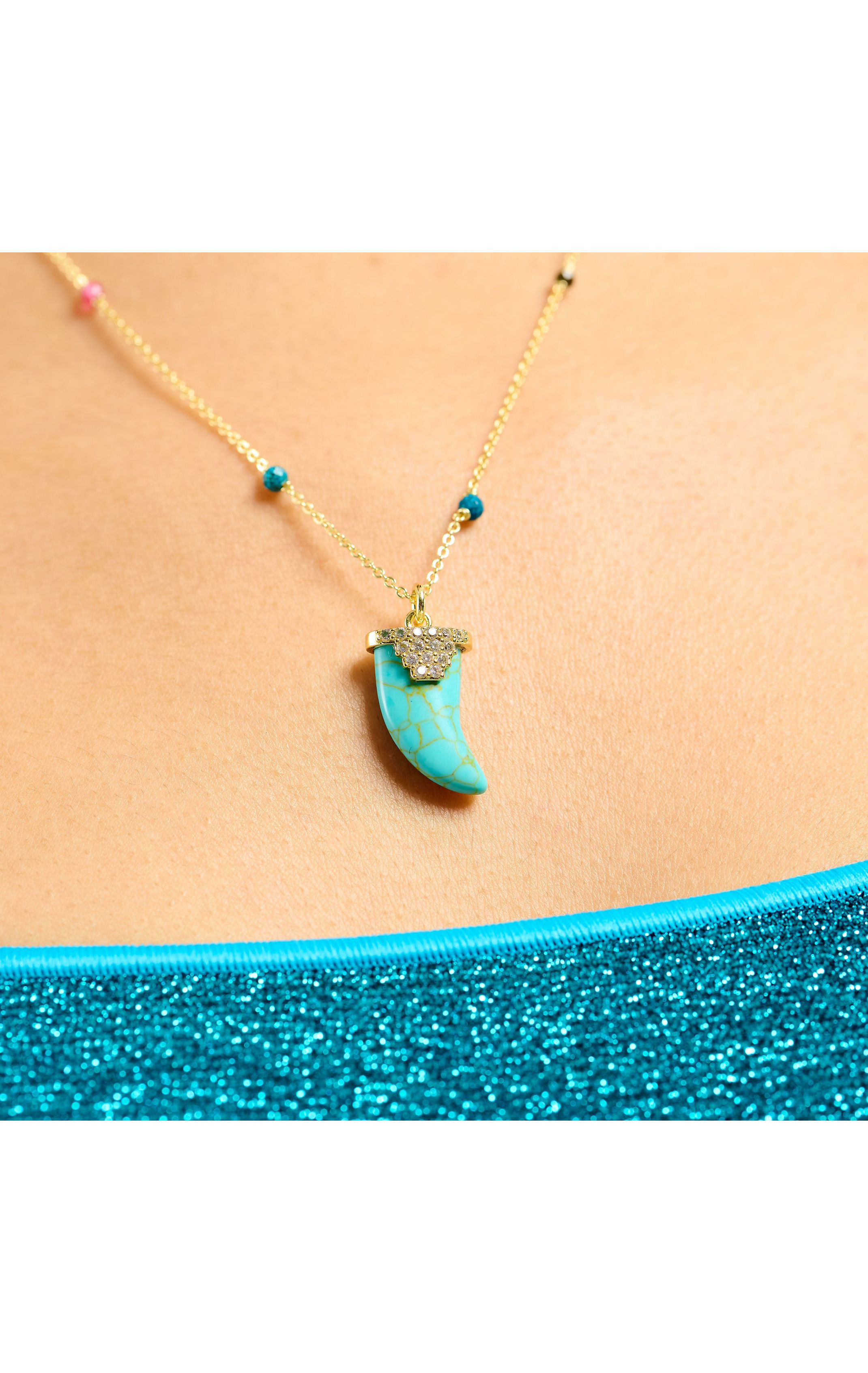 Collier Fyn Turquoise