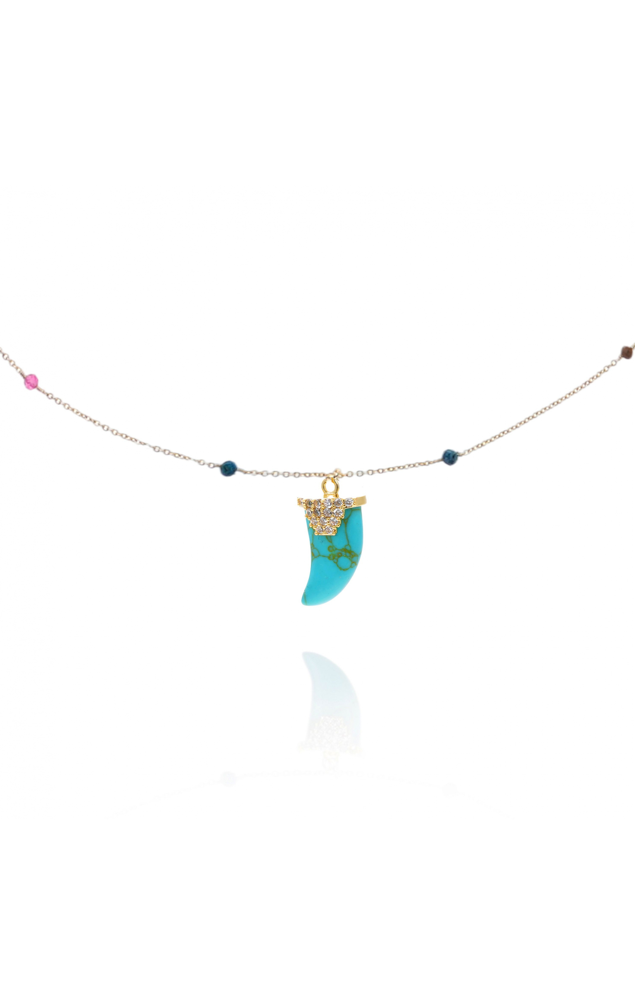 Collier Fyn Turquoise