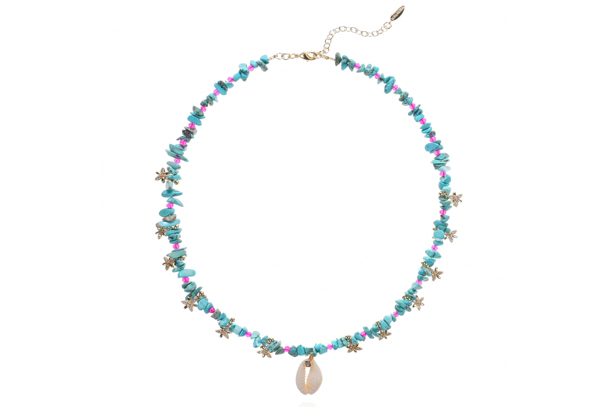 Collier Papouasy Turquoise