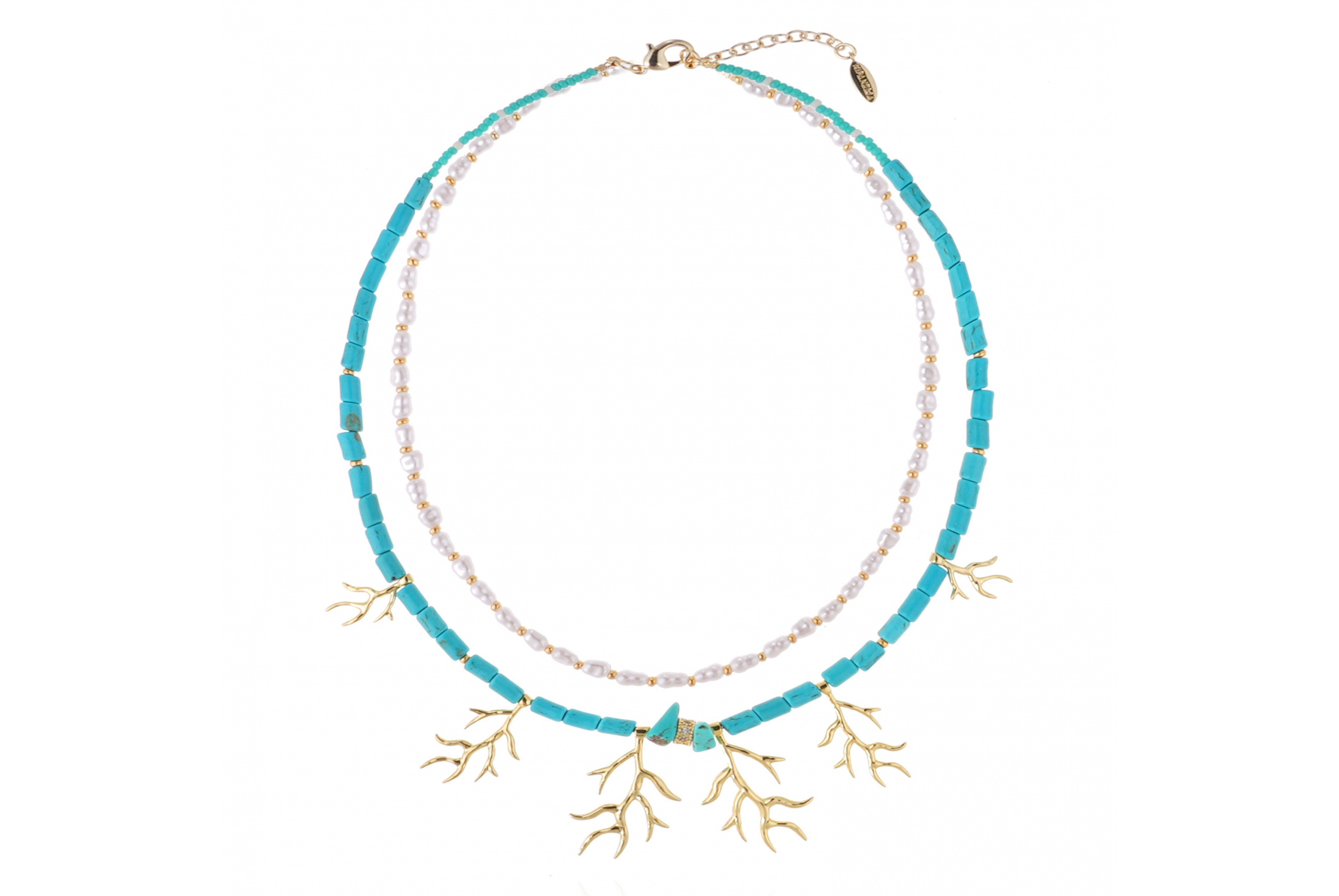 Collier Ecume Turquoise