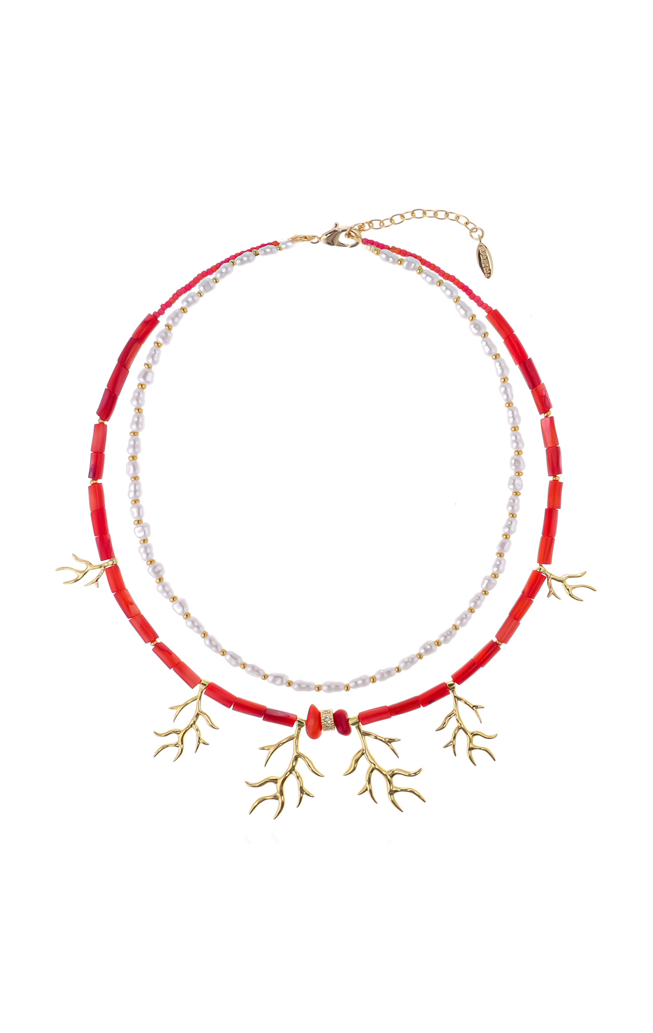 Collier Ecume Corail