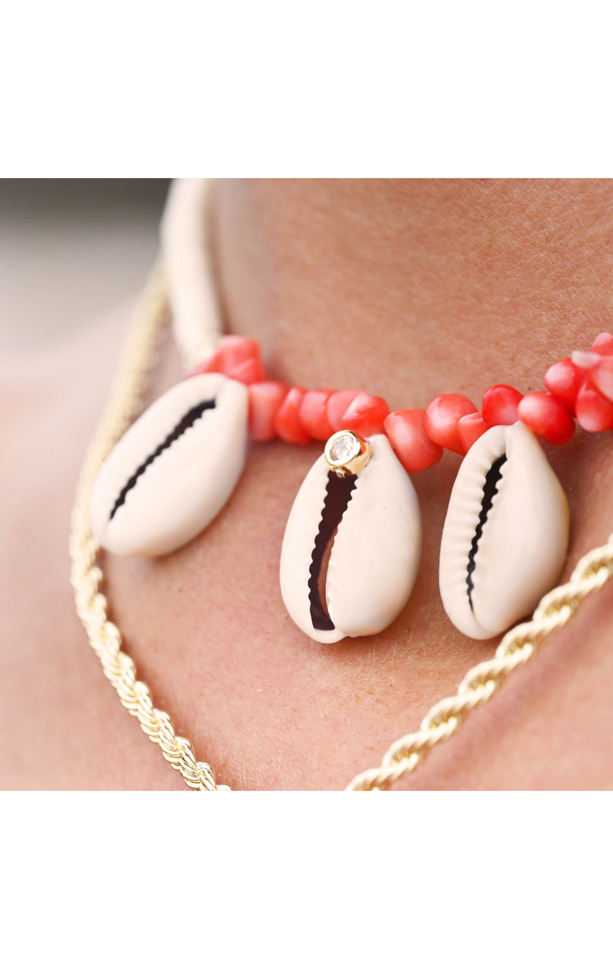 Collier Bronzett Corail