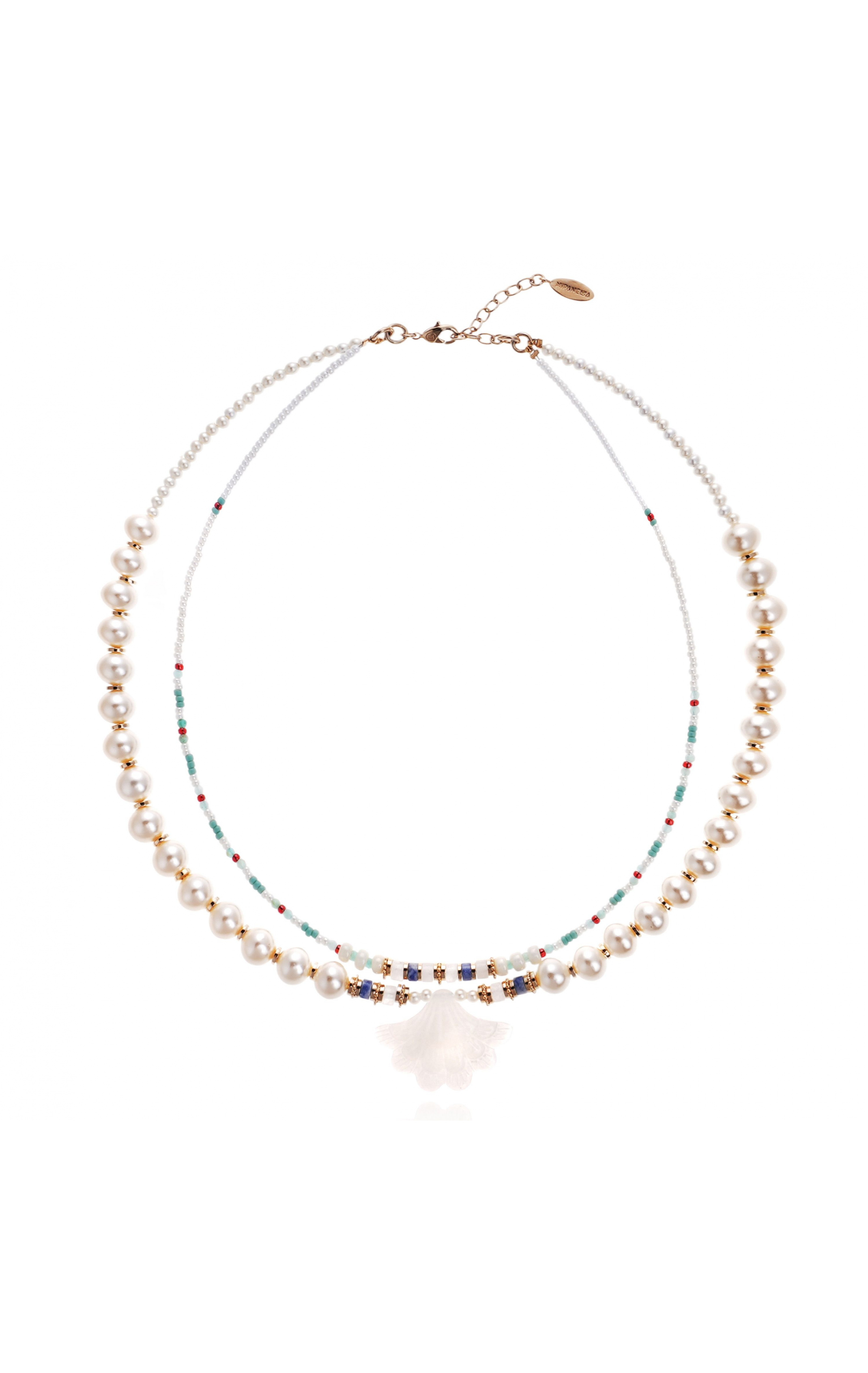 Collier Kerena Blanc